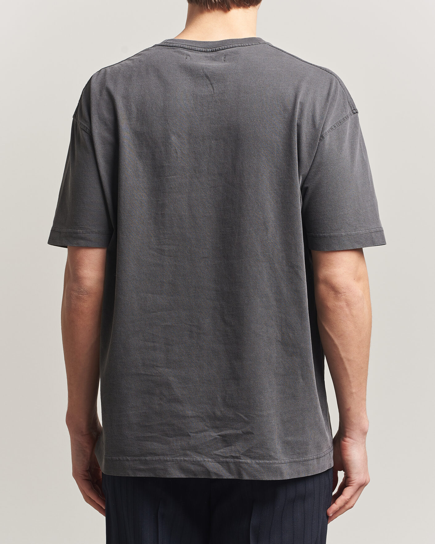Herr | T-Shirts | Samsøe Samsøe | Joel Washed Organic Cotton T-Shirt Black