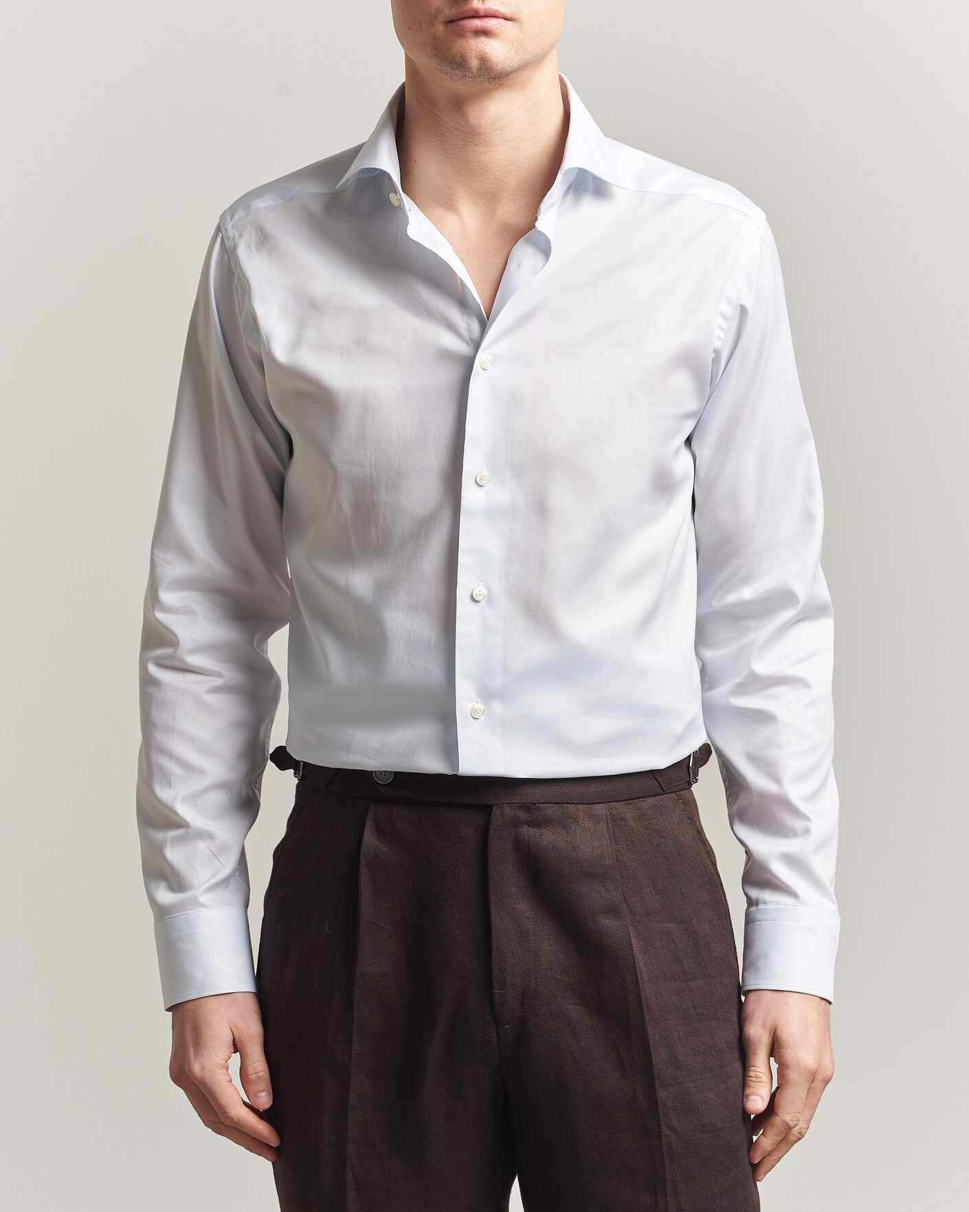 Herr | Skjortor | Eton | Slim Fit Signature Oxford Shirt Light Blue