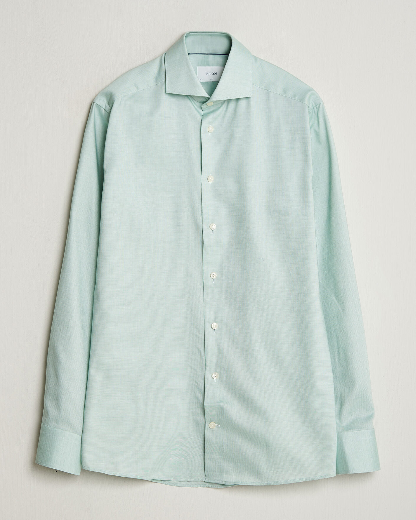 Herr | Skjortor | Eton | Slim Fit Signature Oxford Shirt Mid Green