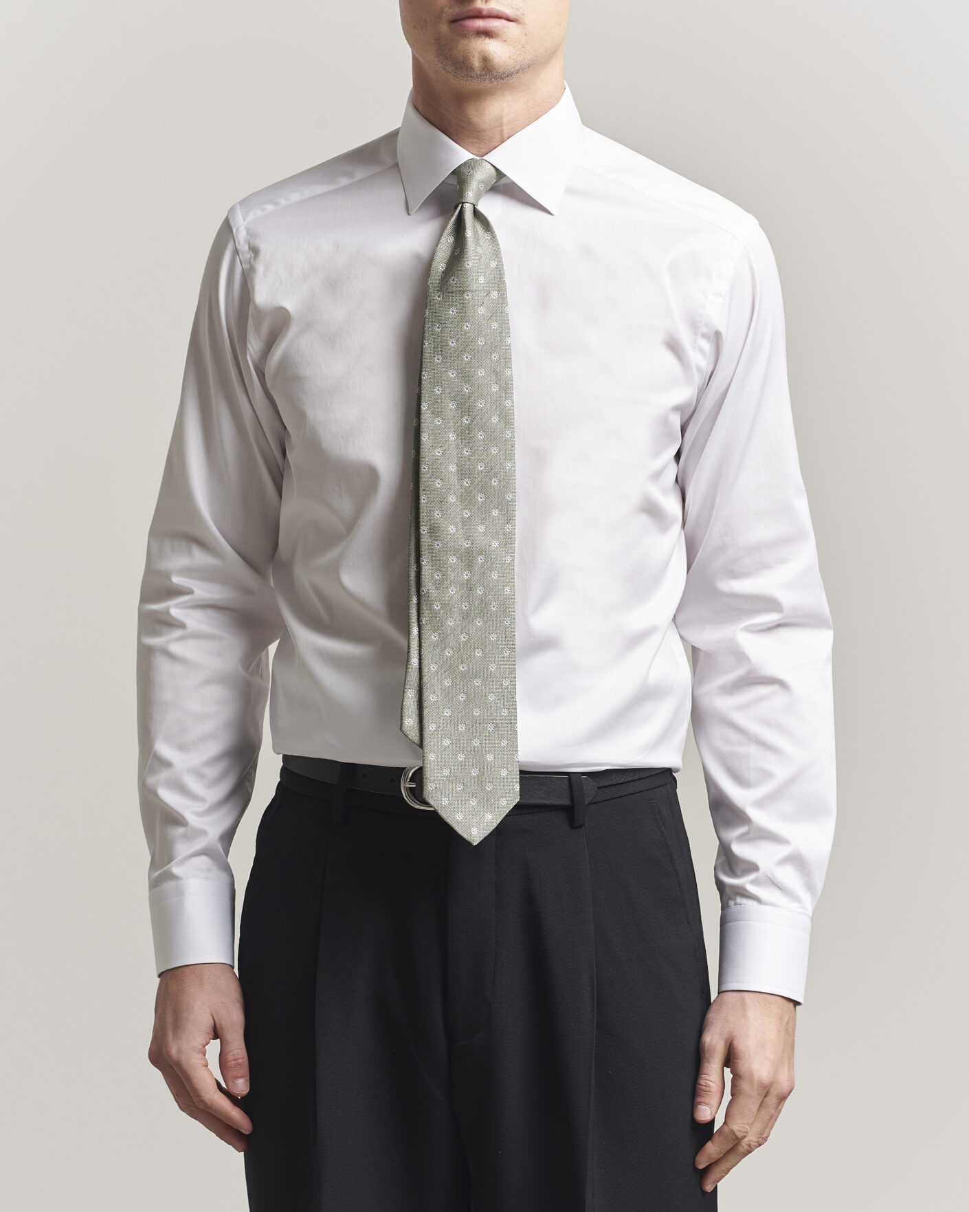 Herr | Skjortor | Eton | Slim Fit Signature Twill Contrast Shirt White