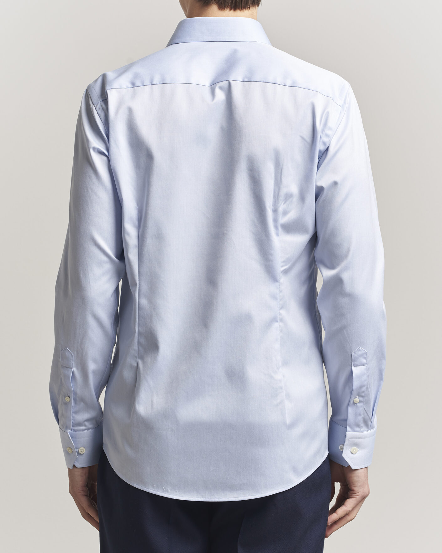 Herr | Skjortor | Eton | Slim Fit Signature Twill Contrast Shirt Light Blue