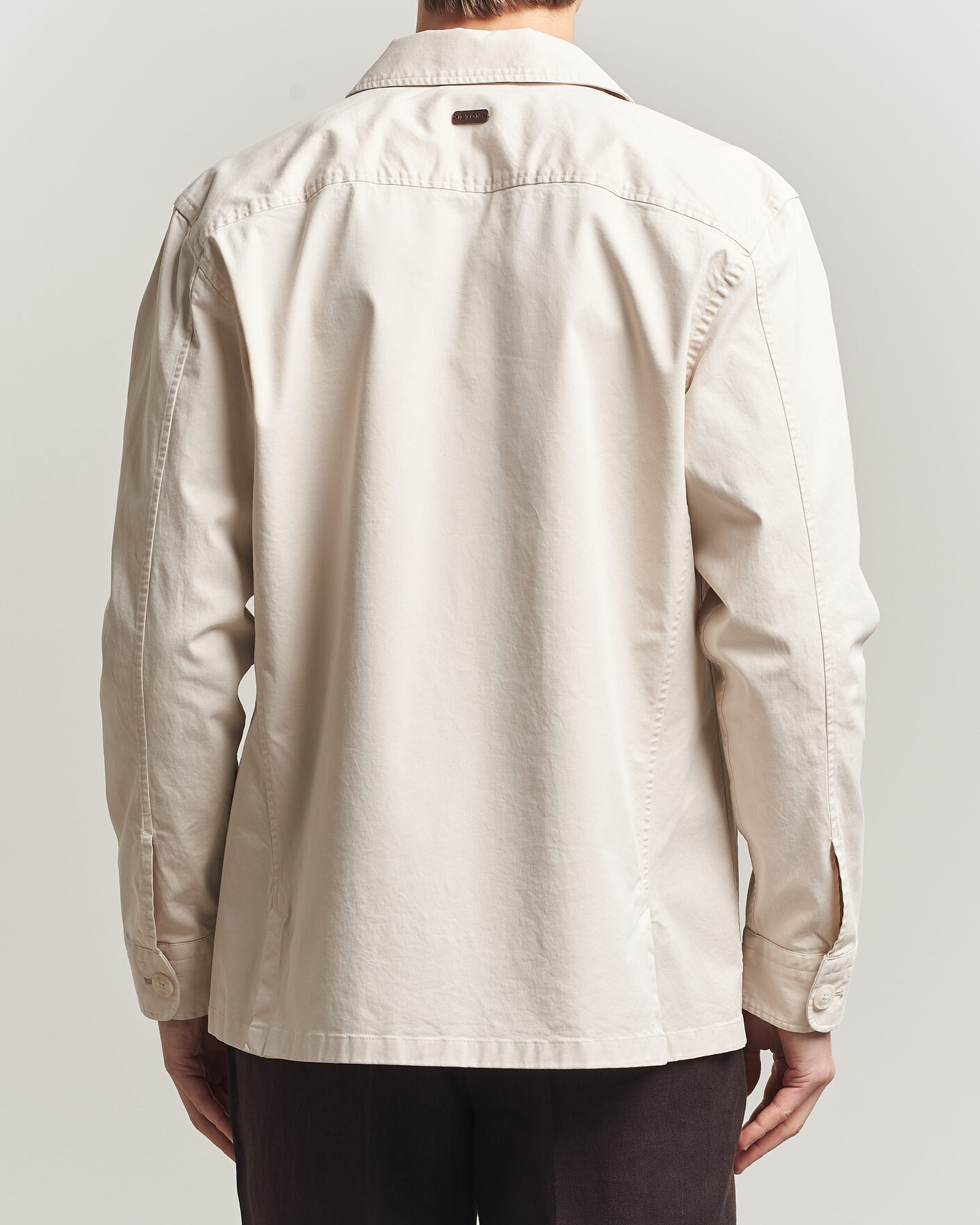 Herr | Jackor | Eton | Cotton Chore Jacket Off White