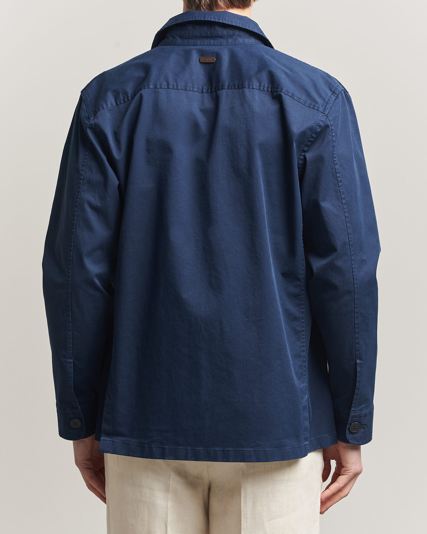 Herr | Jackor | Eton | Cotton Chore Jacket Navy Blue
