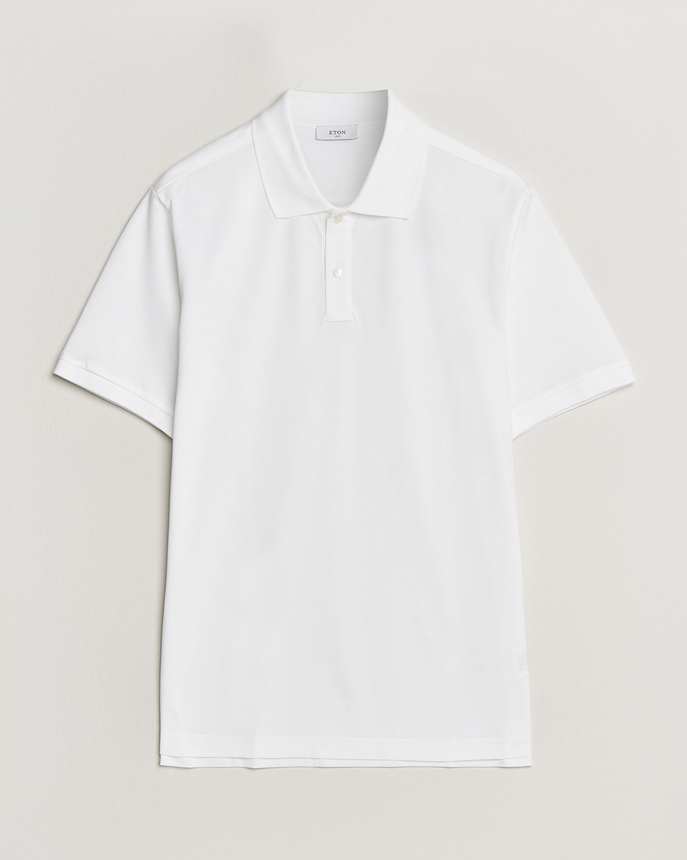 Herr | Pikéer | Eton | Pima Pique Polo White