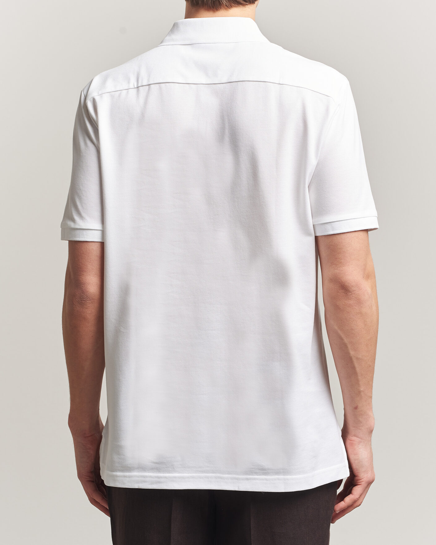 Herr | Pikéer | Eton | Pima Pique Polo White