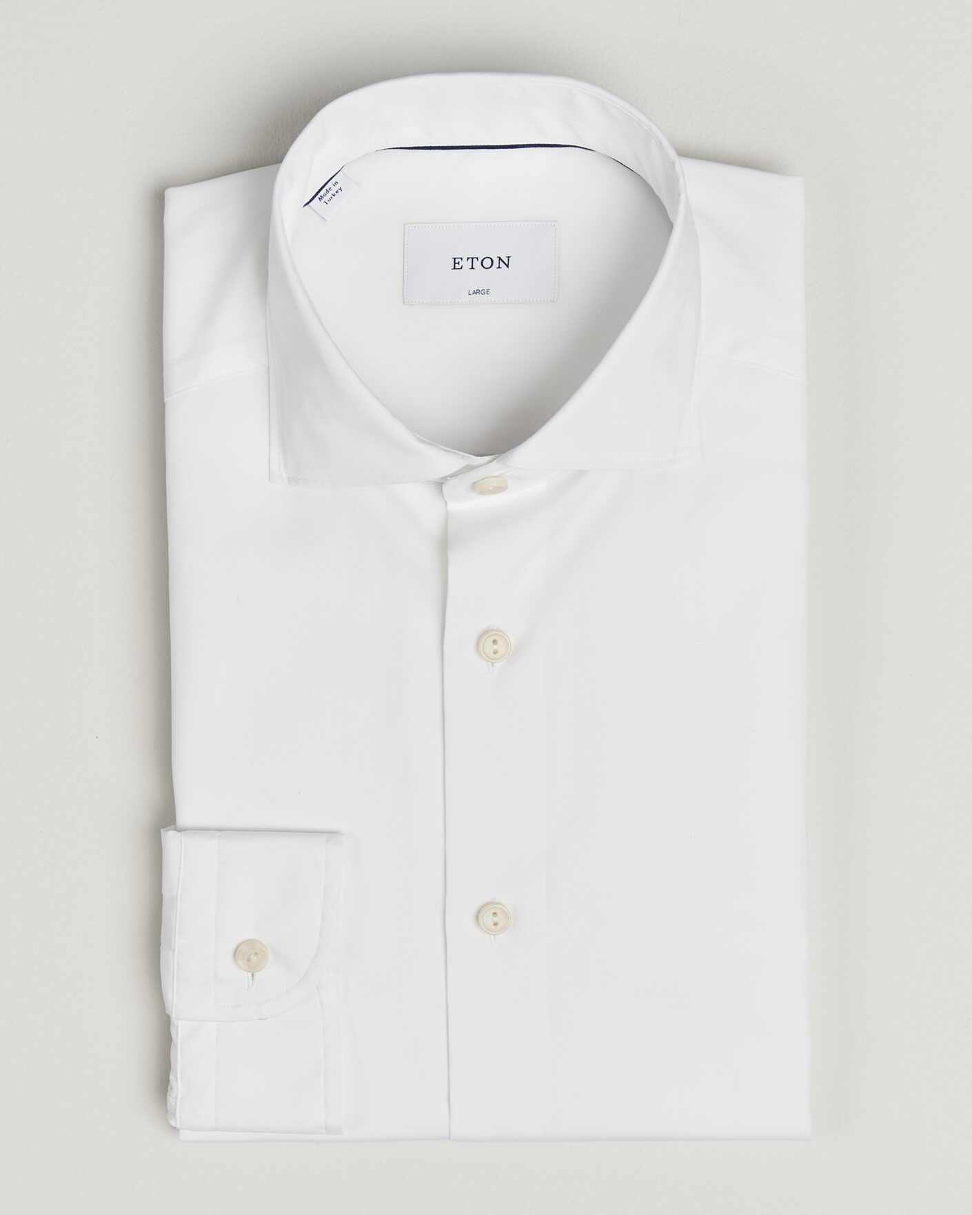 Herr | Skjortor | Eton | Casual Fit Breeze Poplin Shirt White