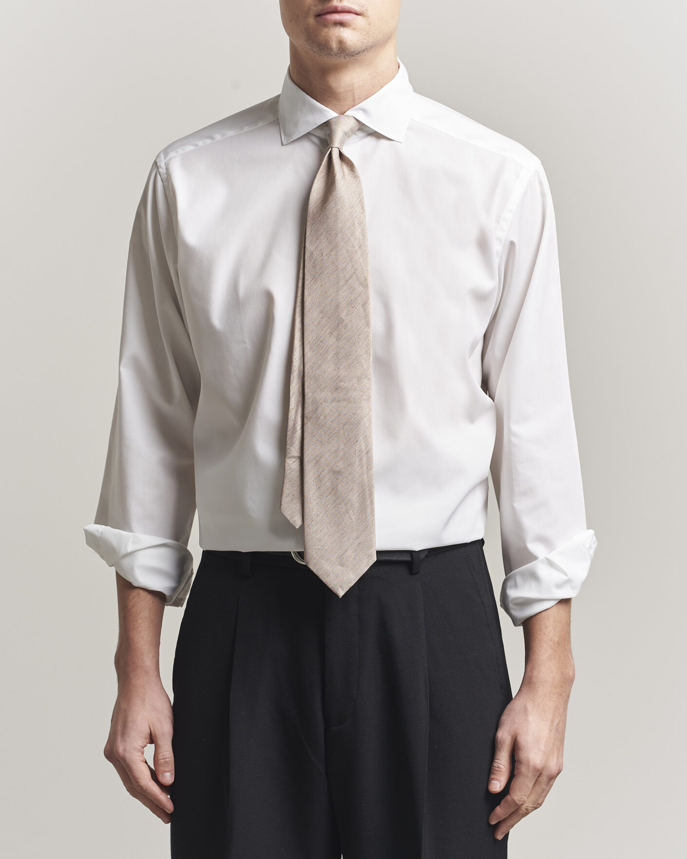 Herr | Skjortor | Eton | Casual Fit Breeze Poplin Shirt White