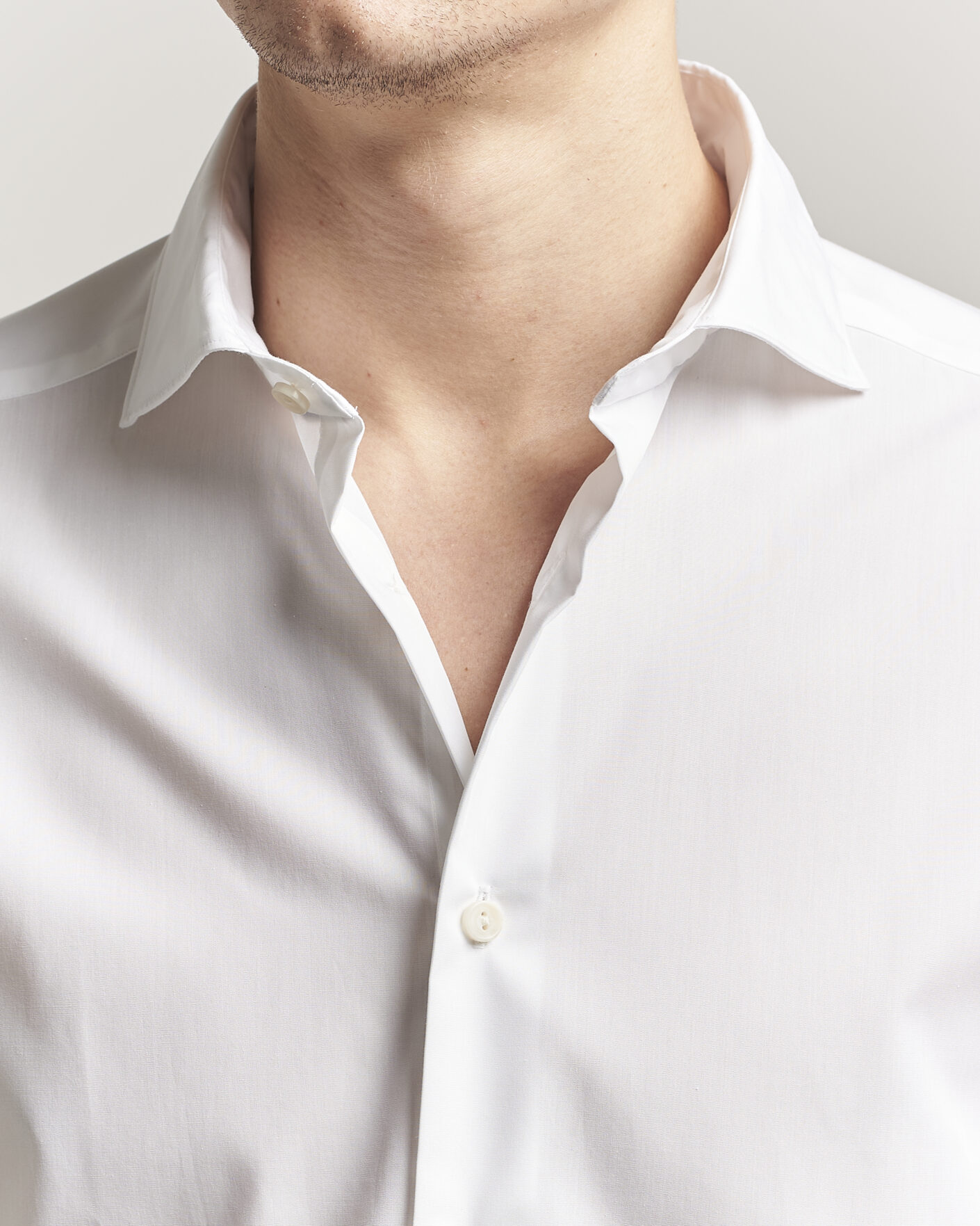 Herr | Skjortor | Eton | Casual Fit Breeze Poplin Shirt White