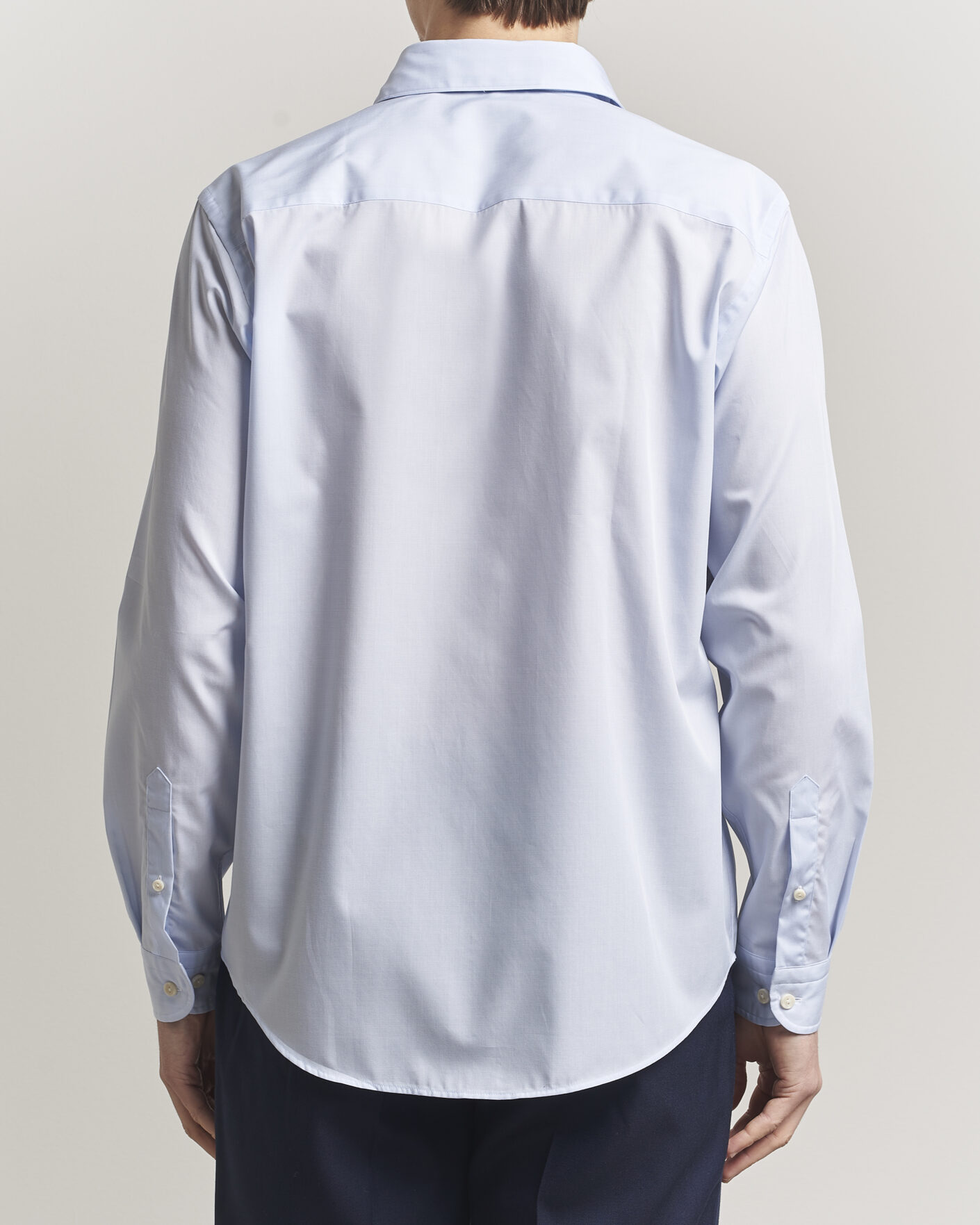 Herr | Skjortor | Eton | Casual Fit Breeze Poplin Shirt Light Blue