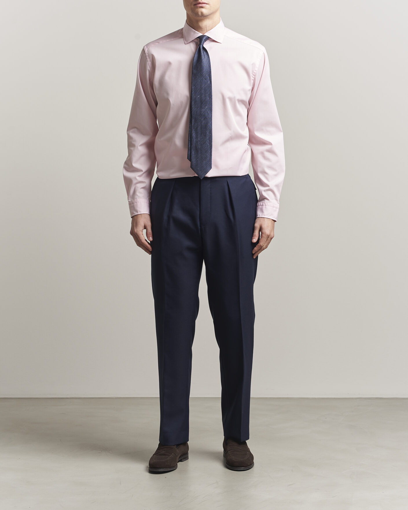 Herr | Skjortor | Eton | Casual Fit Breeze Poplin Shirt Pink