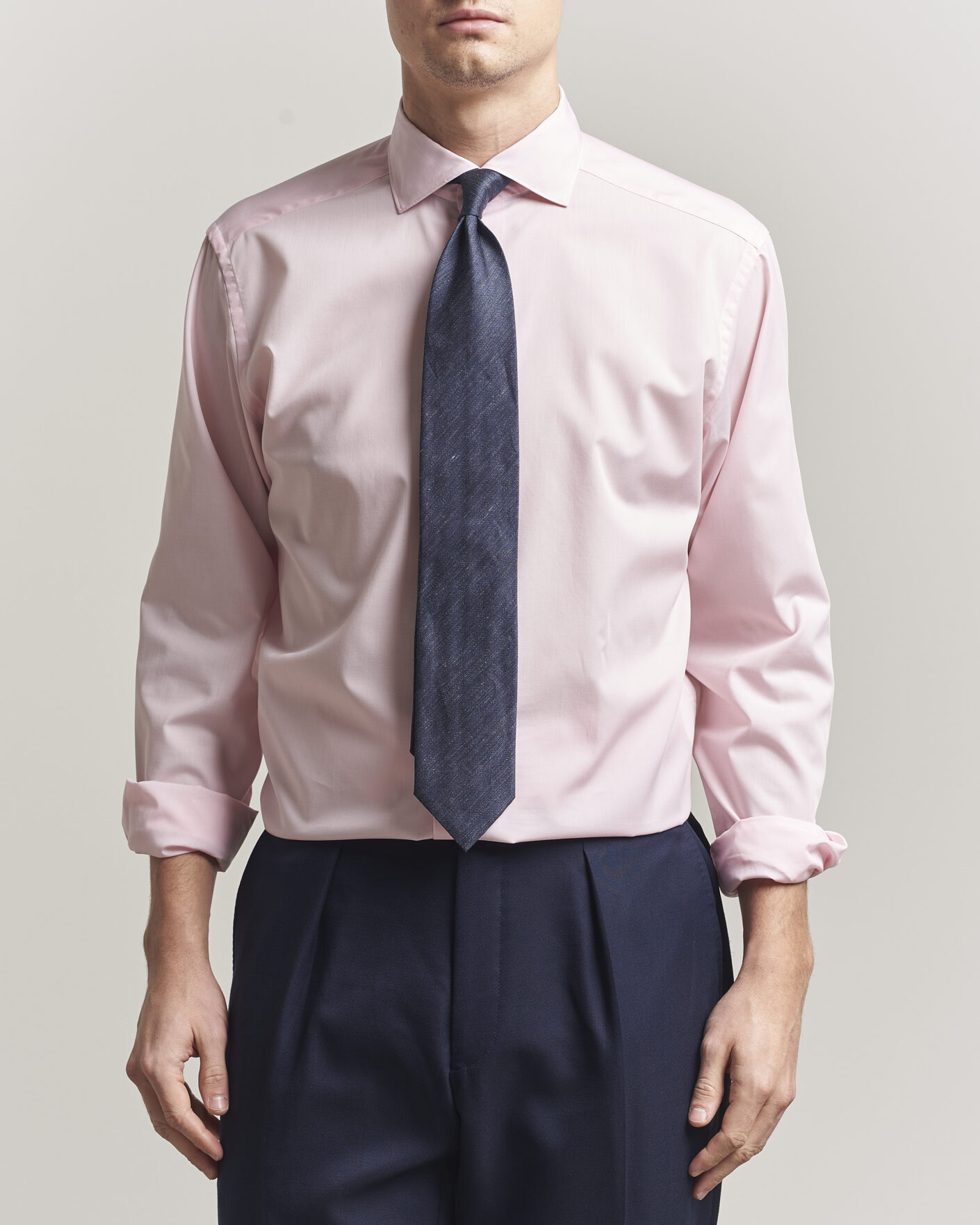 Herr | Skjortor | Eton | Casual Fit Breeze Poplin Shirt Pink