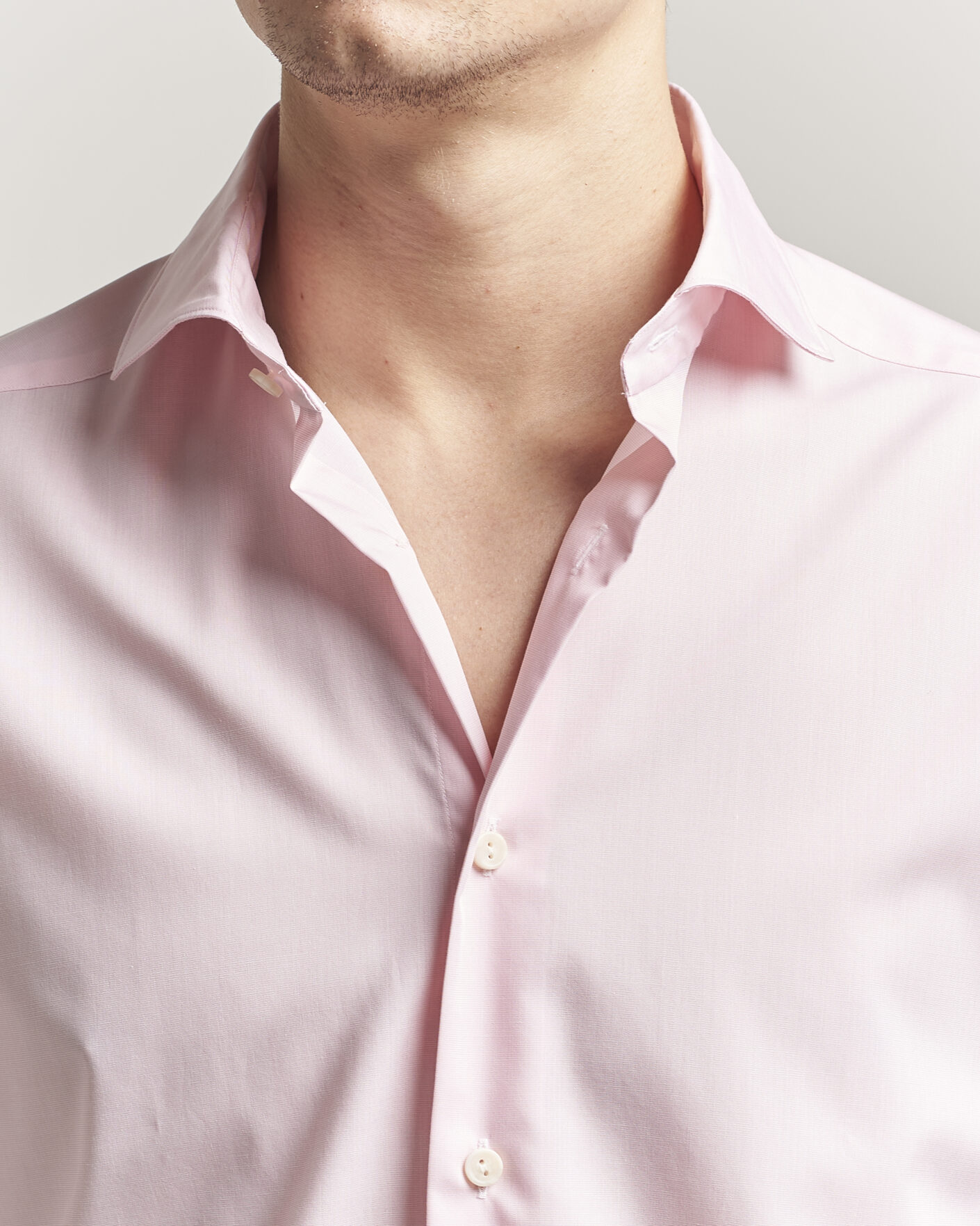 Herr | Skjortor | Eton | Casual Fit Breeze Poplin Shirt Pink