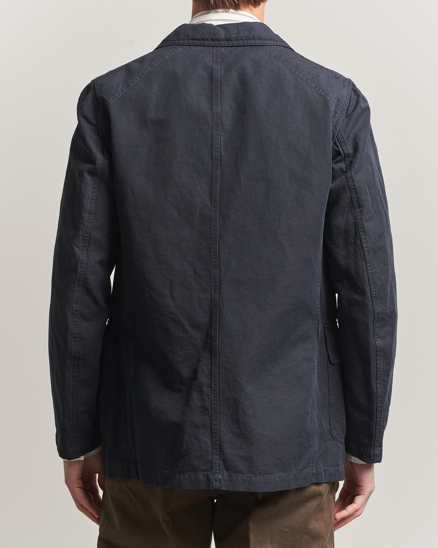 Herr | Kavajer | Drake's | MKIV Clean Twill Games Blazer Navy