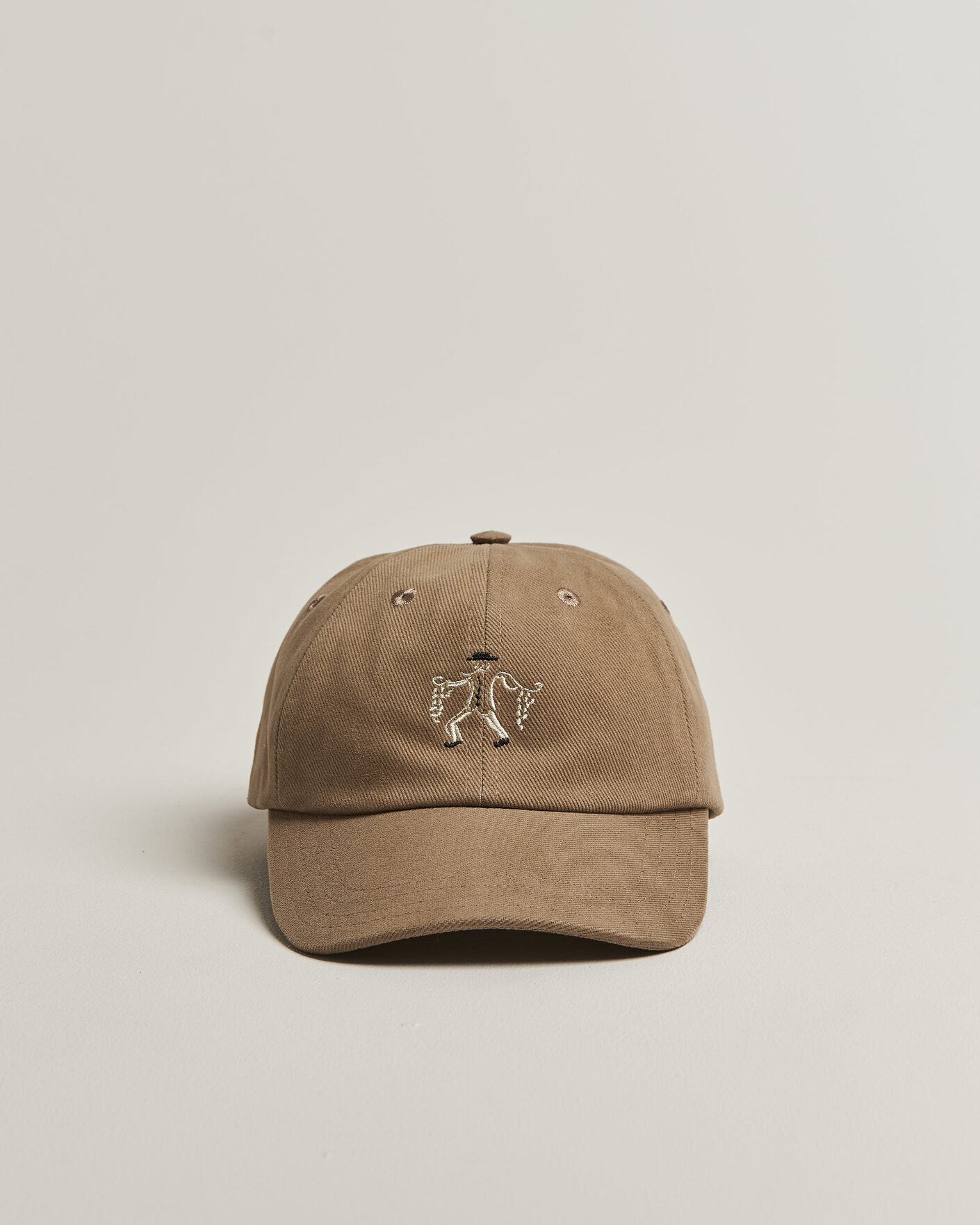 Herr | Hattar & kepsar | Drake's | Onion Seller Twill Baseball Cap Fawn Brown