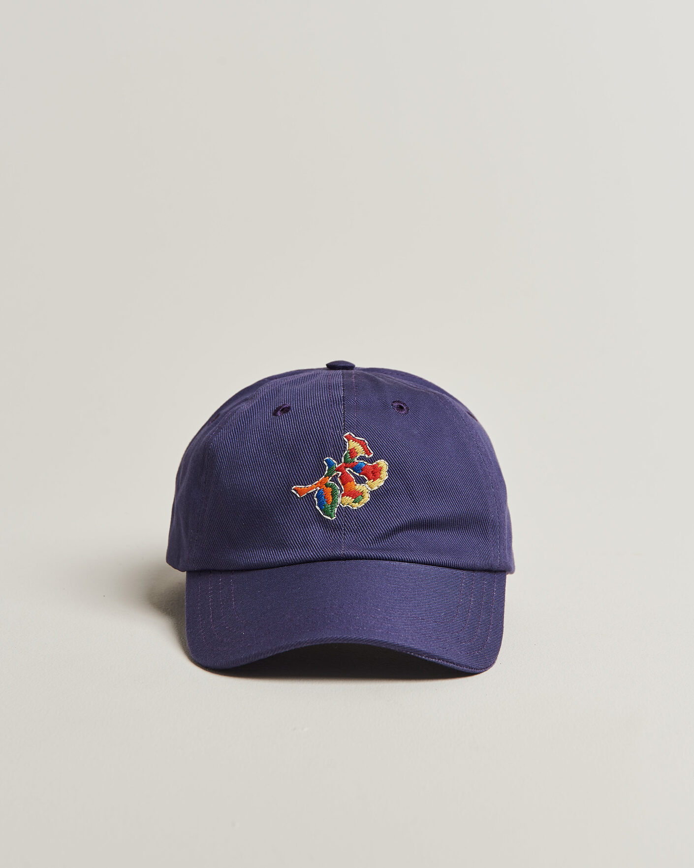 Herr | Hattar & kepsar | Drake's | Tapisserie Twill Baseball Cap Blue