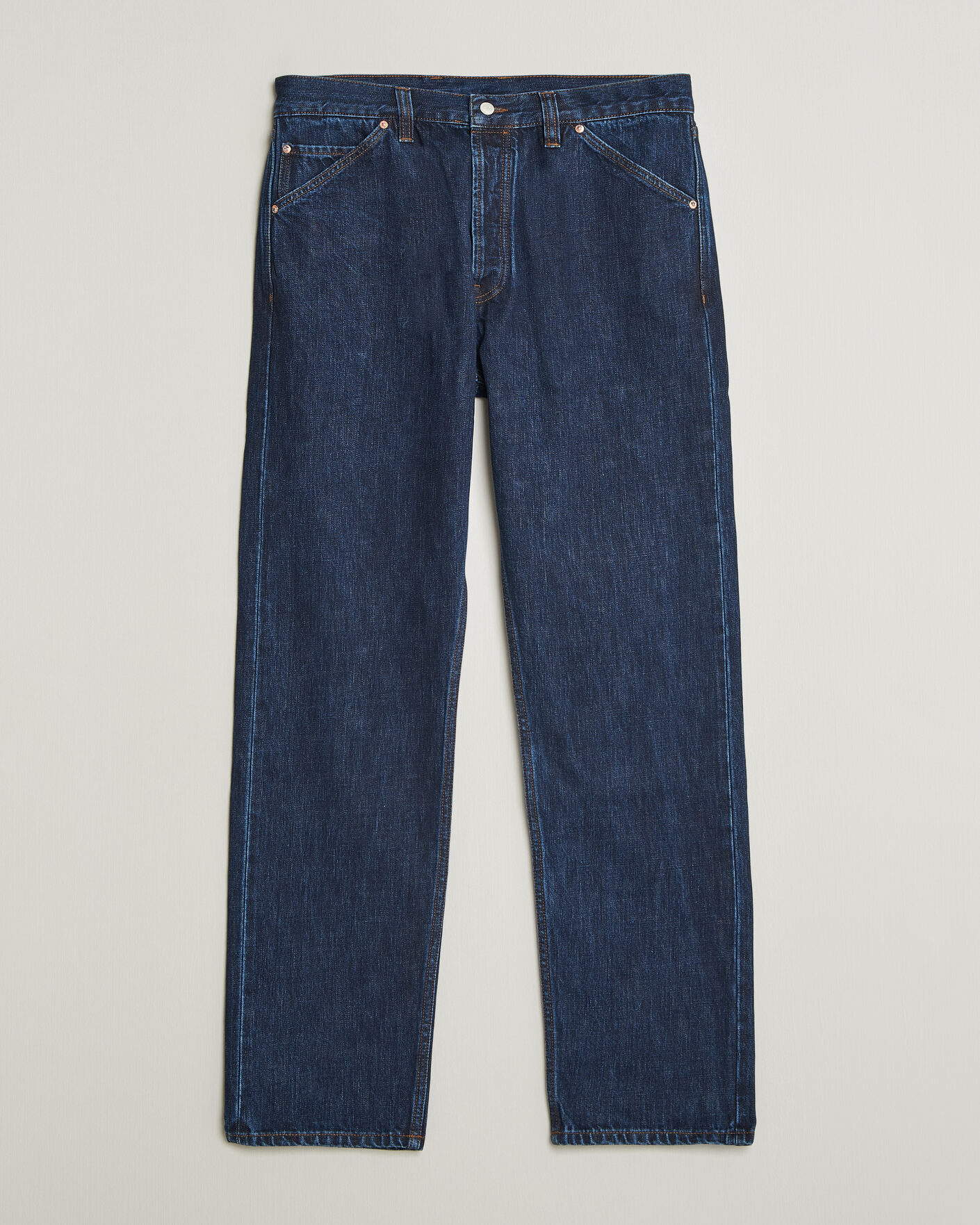 Herr | Jeans | Drake's | 5-Pocket Japanese Selvedge Denim Stone Wash