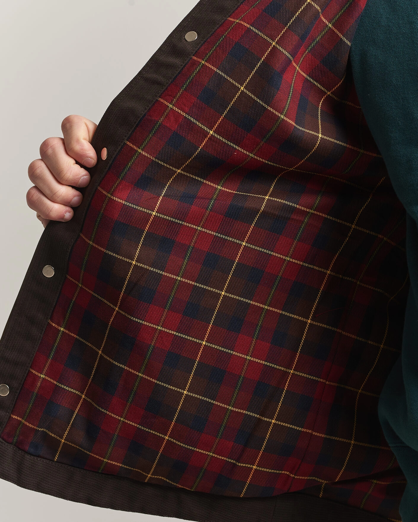 Herr | Jackor | Manifattura Ceccarelli | Dry Wax Heavy Shirt Jacket Dark Tan