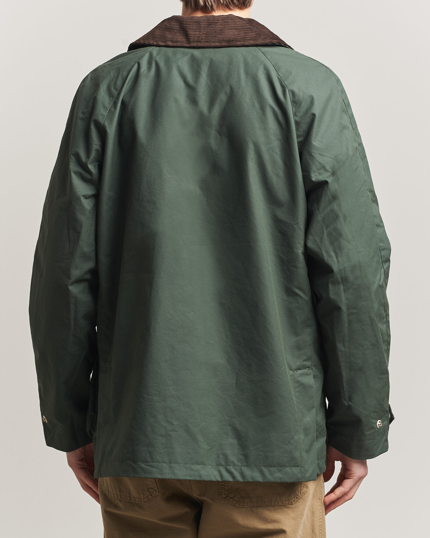 Herr | Jackor | Manifattura Ceccarelli | Dry Wax Rain Caban Dark Green