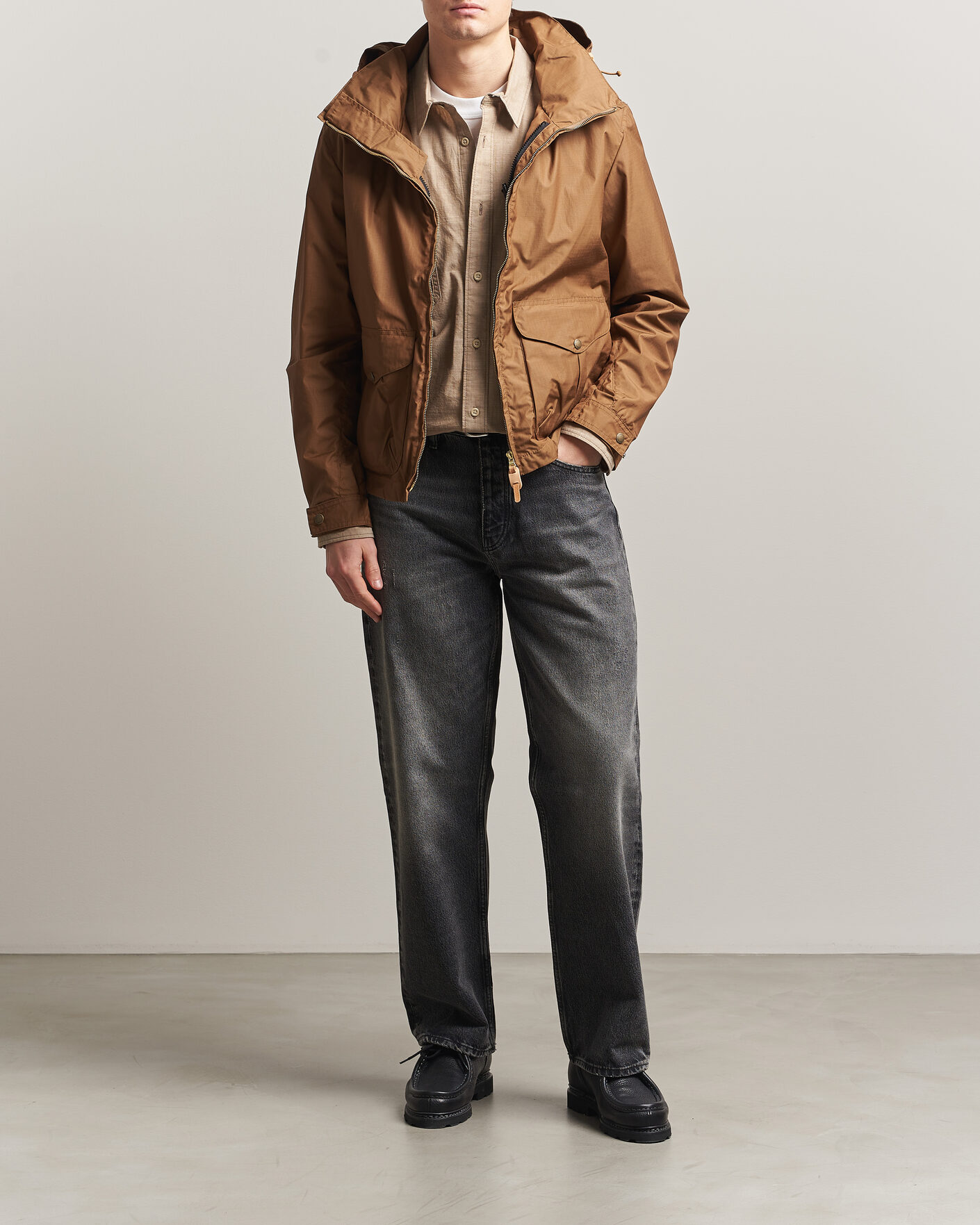 Herr | Jackor | Manifattura Ceccarelli | All Season Blazer Coat Tan