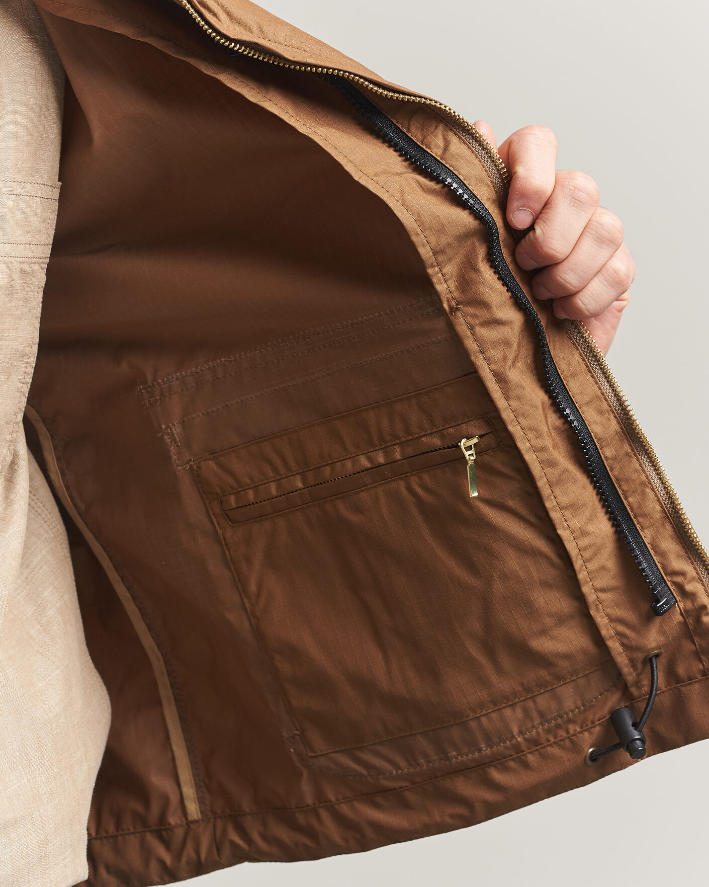 Herr | Jackor | Manifattura Ceccarelli | All Season Blazer Coat Tan