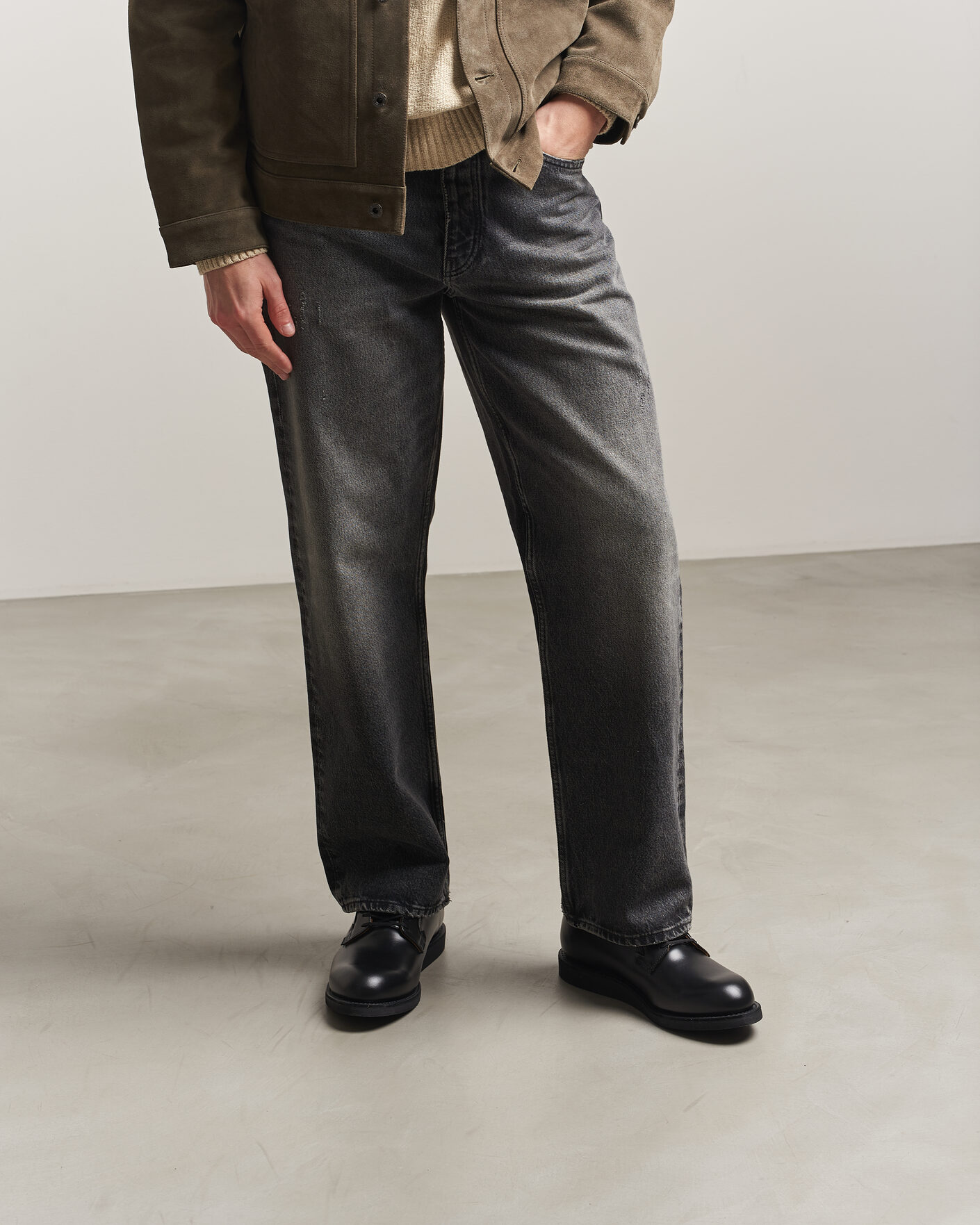 Herr | Oxfords | Red Wing Shoes | Postman Oxford Black Chaparral