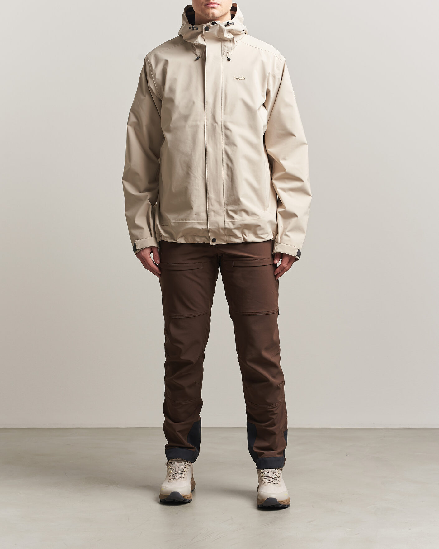 Herr | Jackor | Haglöfs | Breeze Proof Jacket Chalk Beige