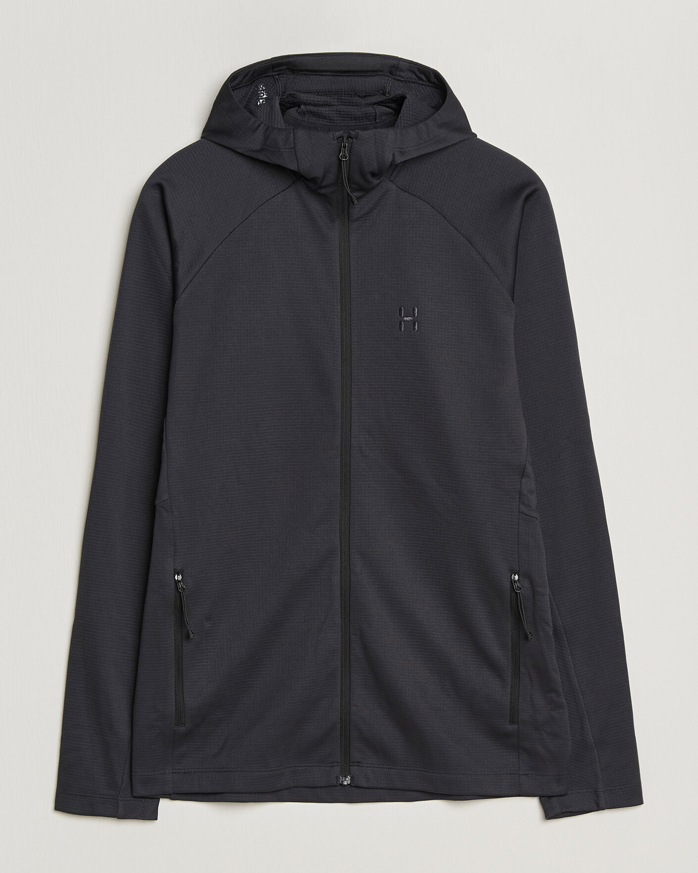 Herr | Tröjor | Haglöfs | Korp Mid Fleece Hood True Black