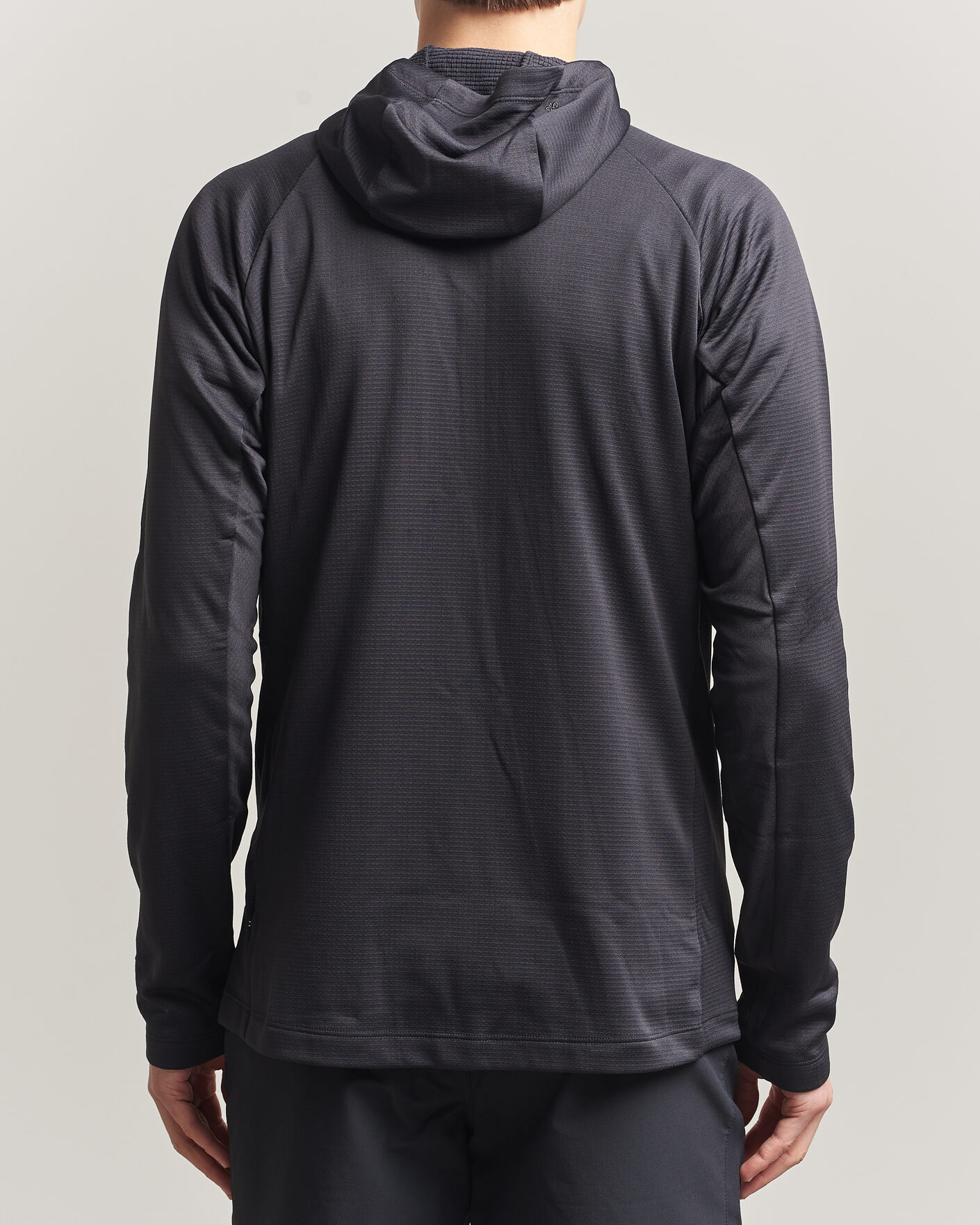 Herr | Tröjor | Haglöfs | Korp Mid Fleece Hood True Black