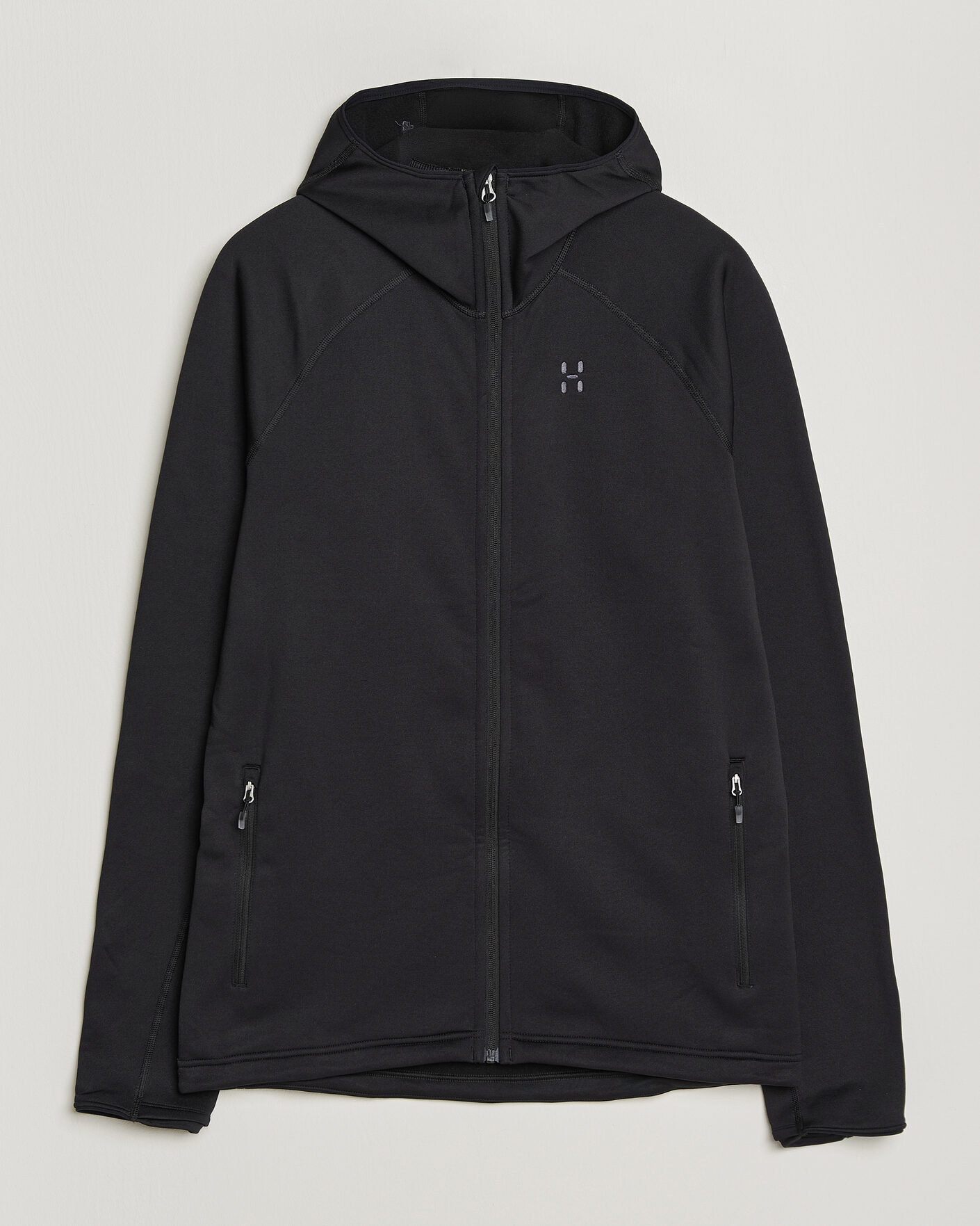 Herr | Tröjor | Haglöfs | Magma Mid Fleece Hood True Black