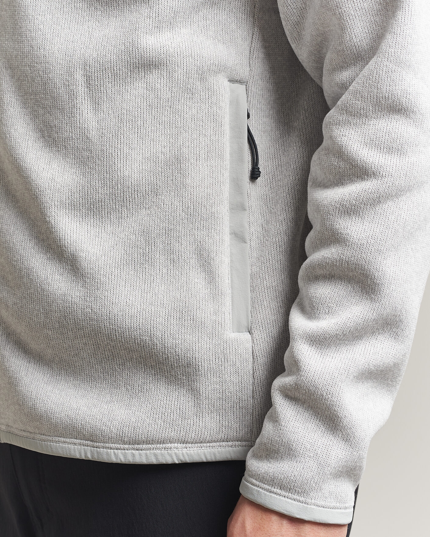 Herr | Tröjor | Haglöfs | Swook II Mid Hood Stone Grey