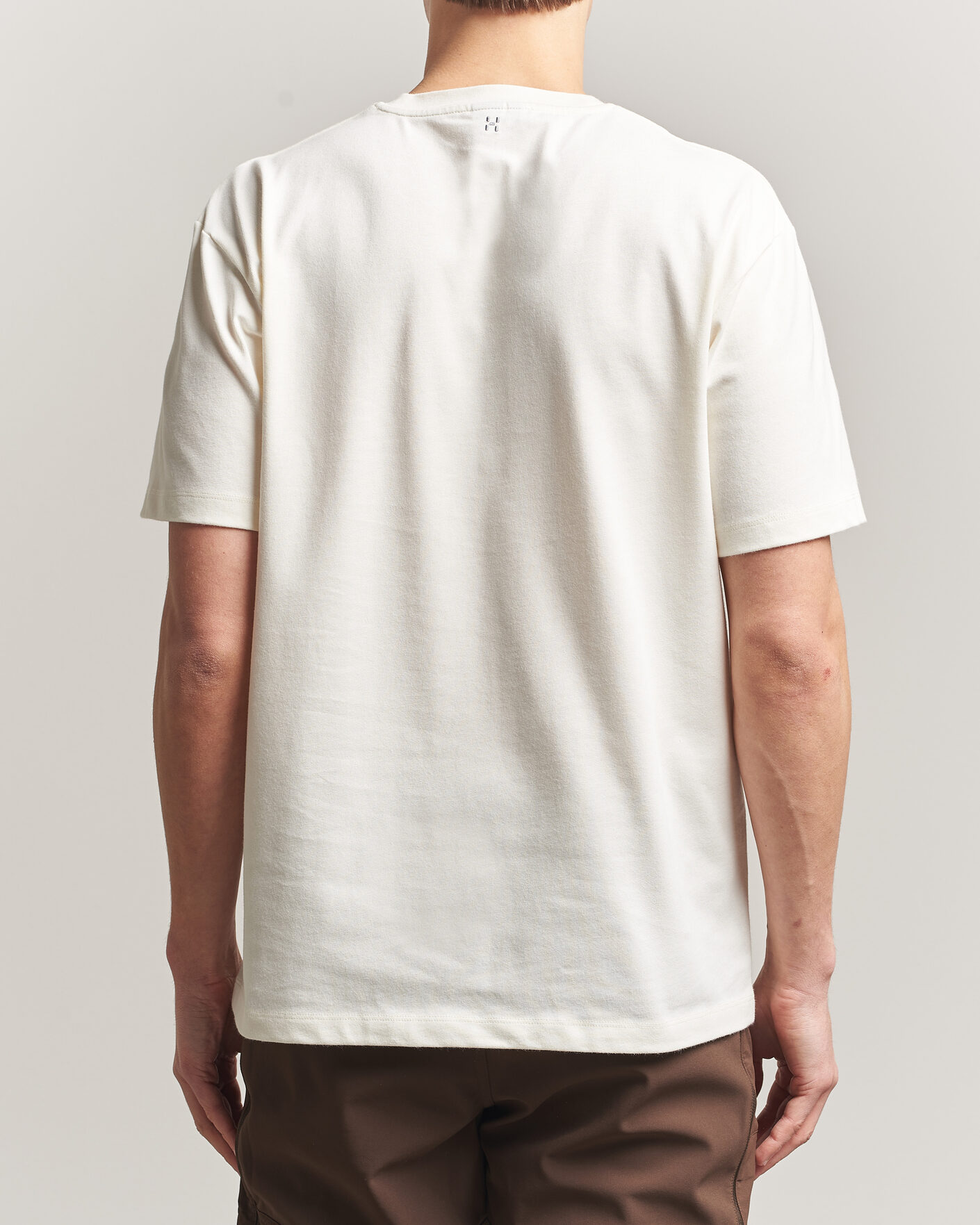 Herr | T-Shirts | Haglöfs | Organic Cotton T-Shirt Soft White