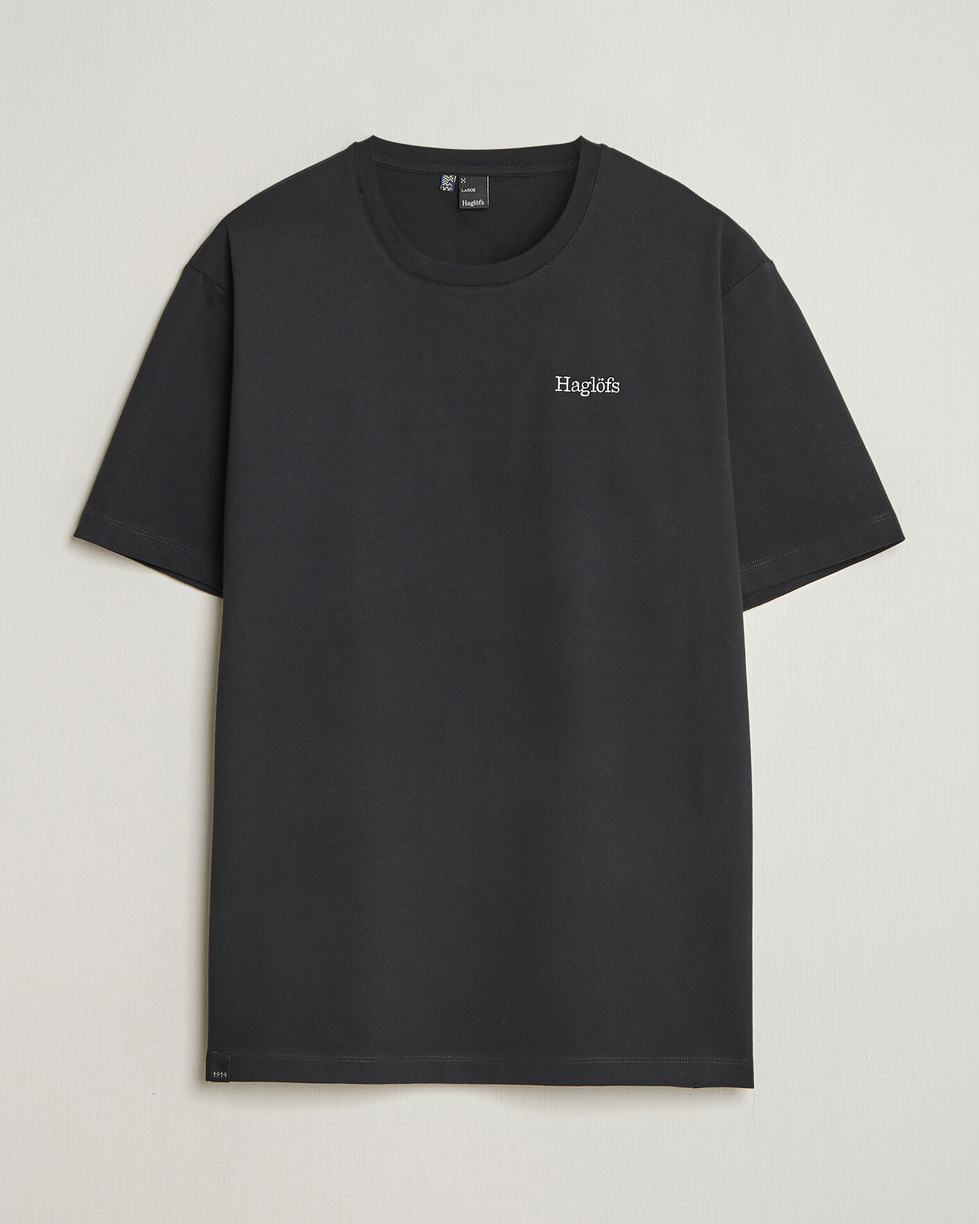 Herr | T-Shirts | Haglöfs | Organic Cotton T-Shirt True Black