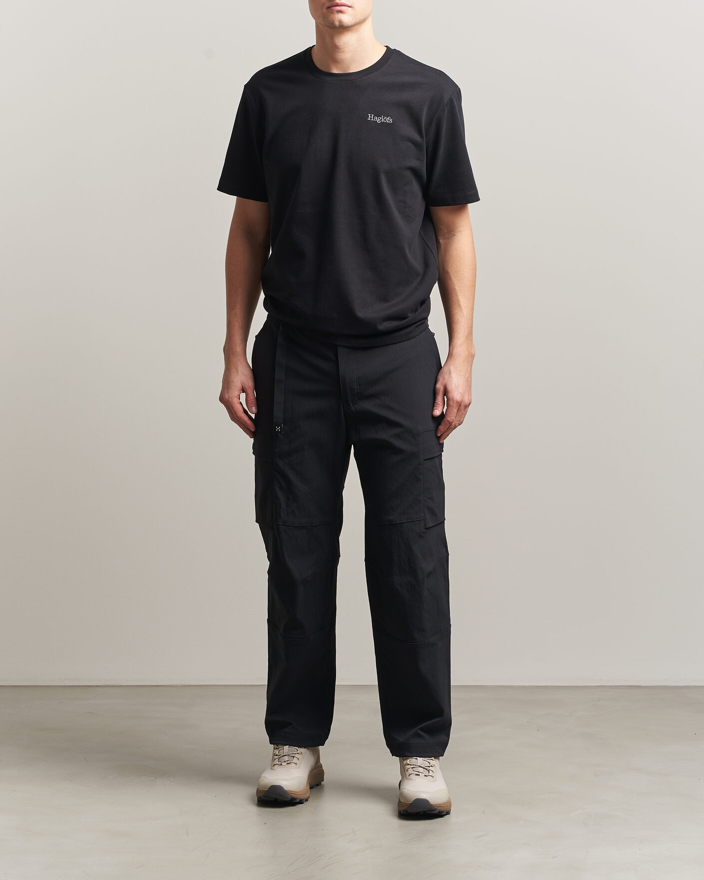 Herr | T-Shirts | Haglöfs | Organic Cotton T-Shirt True Black