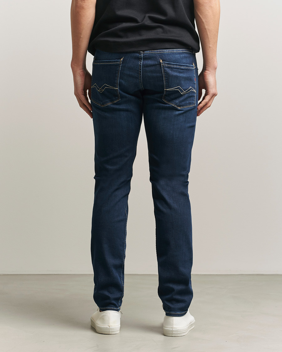 Herr | Jeans | Replay | Anbass Powerstretch Jeans Dark Blue