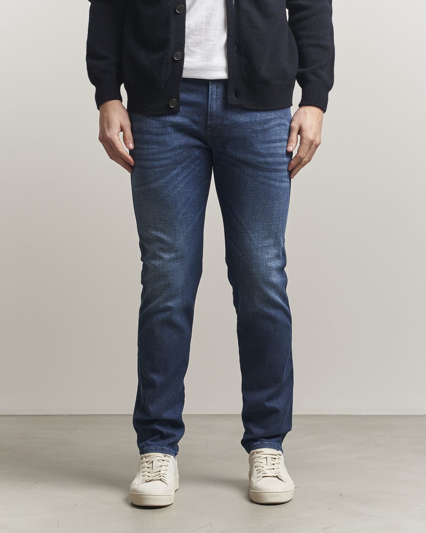 Herr | Jeans | Replay | Anbass Hyperflex Matrix Jeans Dark Blue
