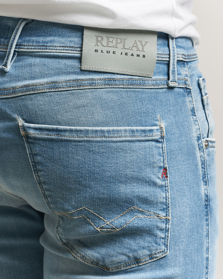Herr | Jeans | Replay | Anbass Hyperflex Original Jeans Light Blue