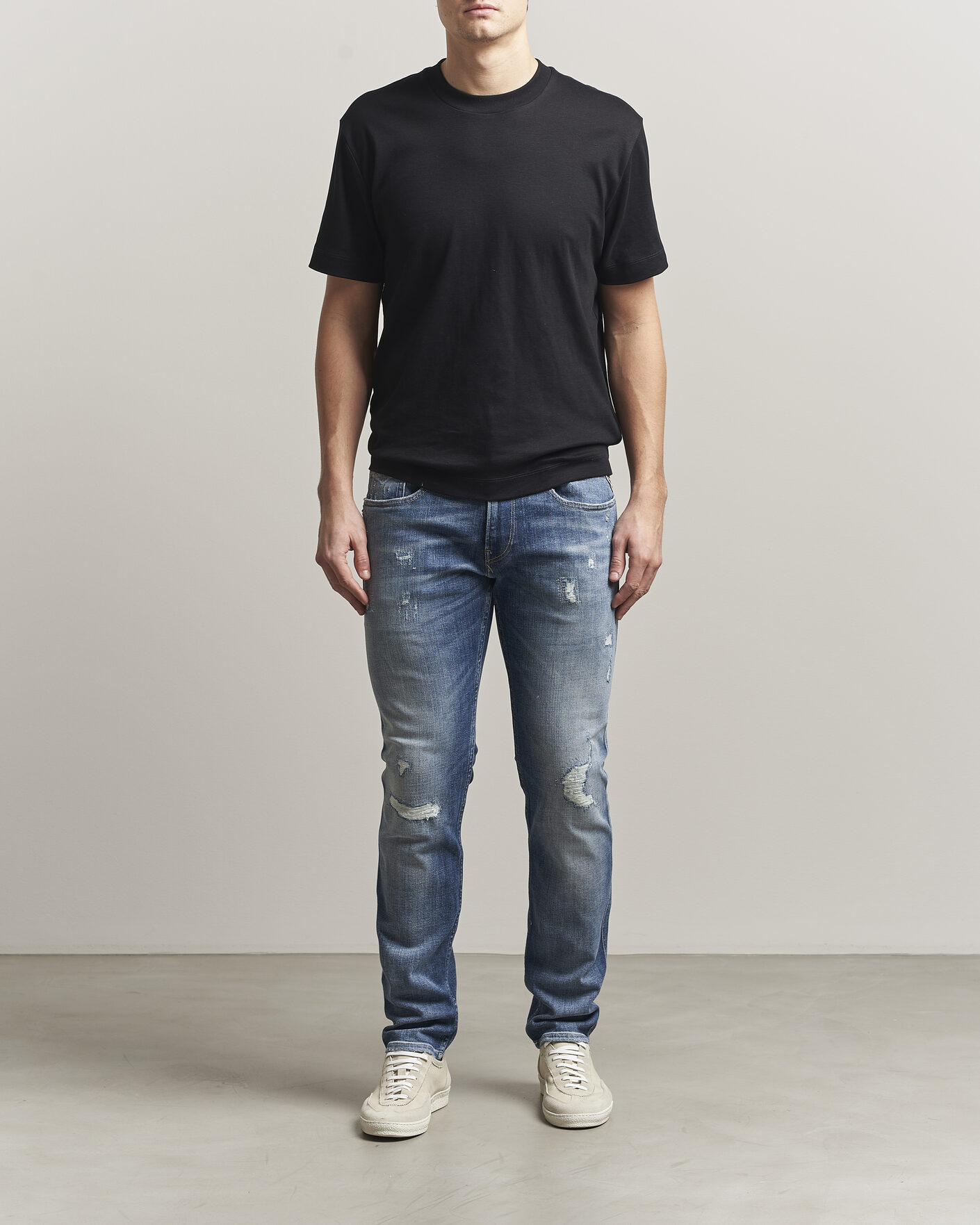 Herr | Jeans | Replay | Anbass 10 Year Wash Jeans Medium Blue