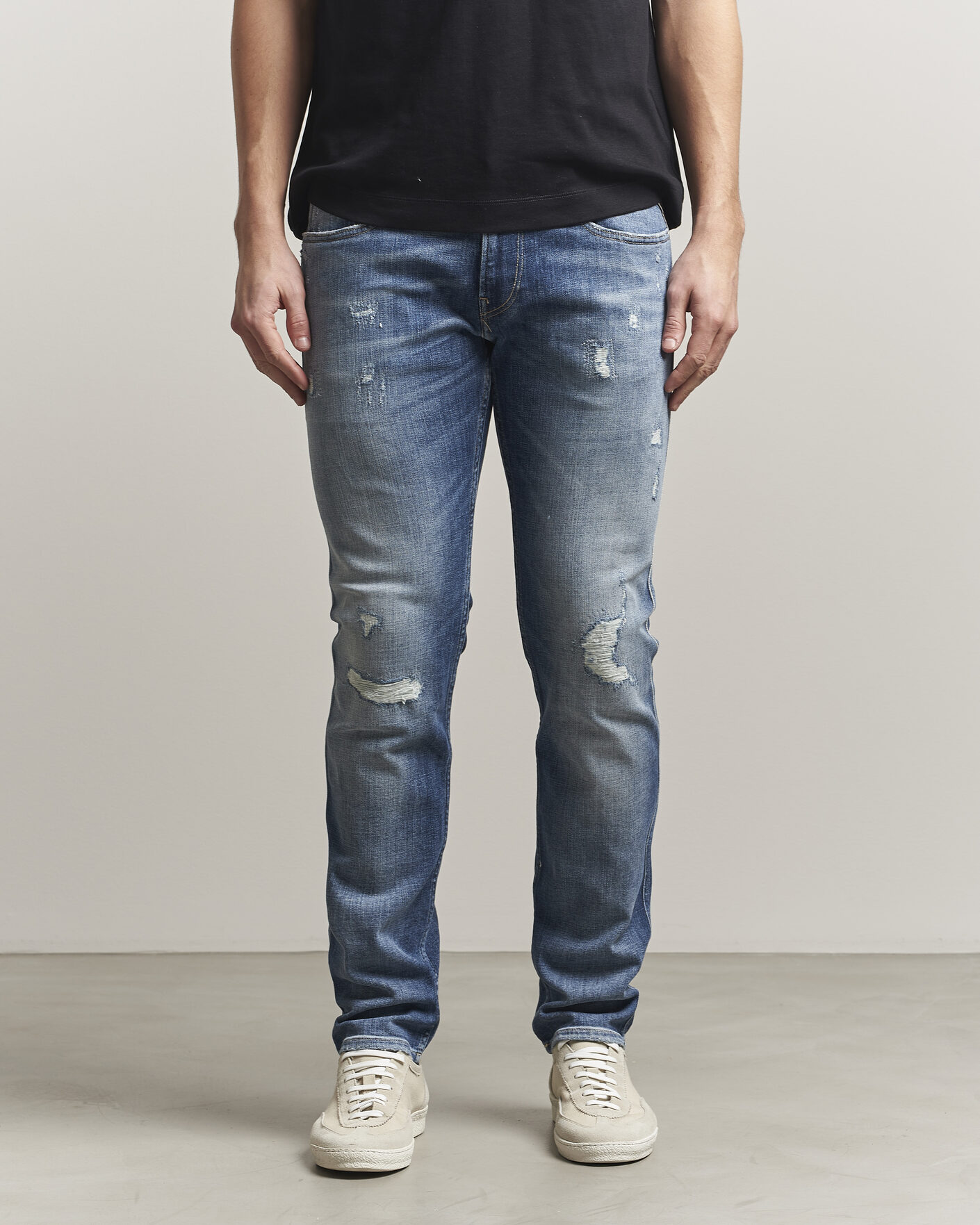 Herr | Jeans | Replay | Anbass 10 Year Wash Jeans Medium Blue