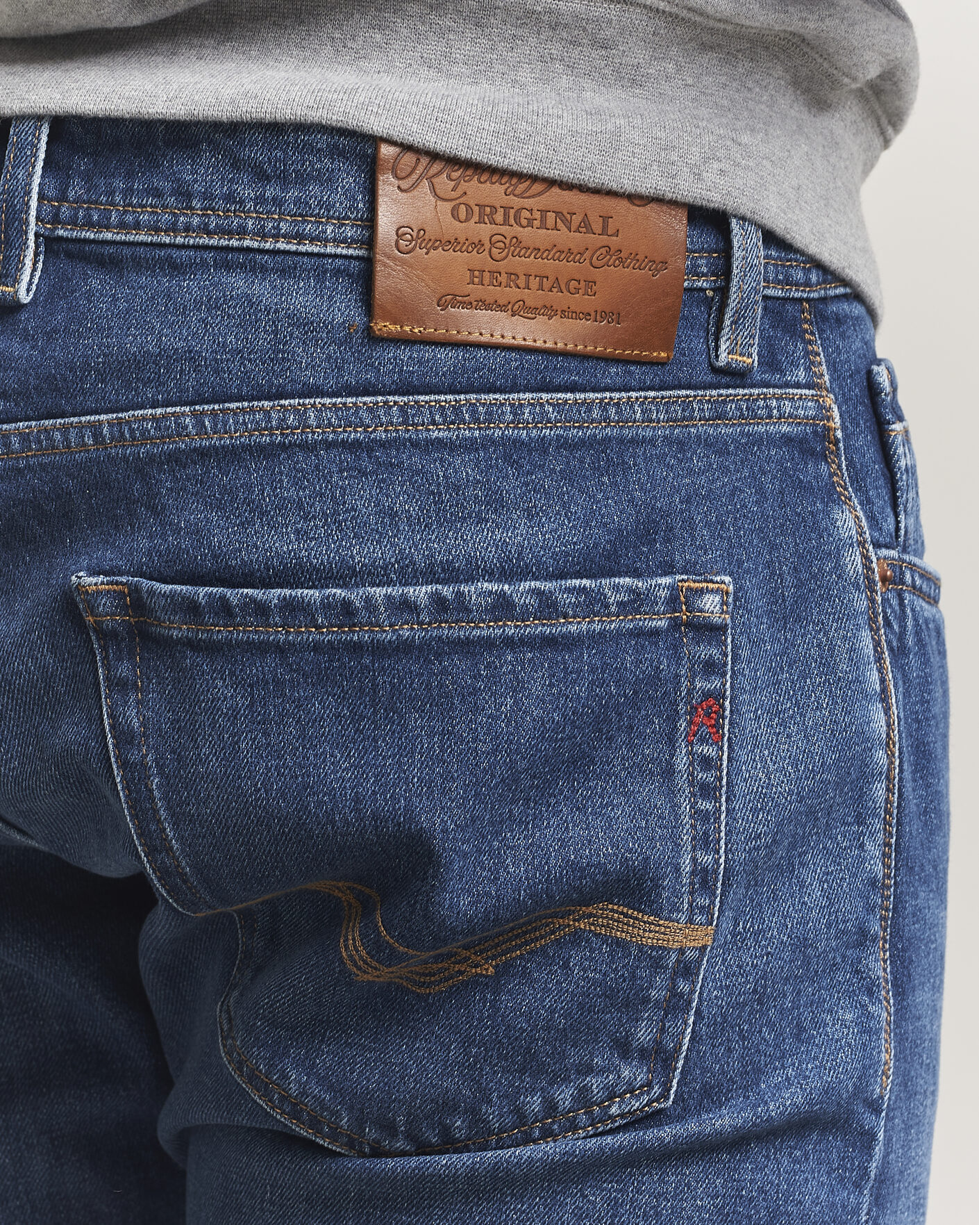 Herr | Jeans | Replay | Rocco Comfort Fit Original Jeans Dark Blue