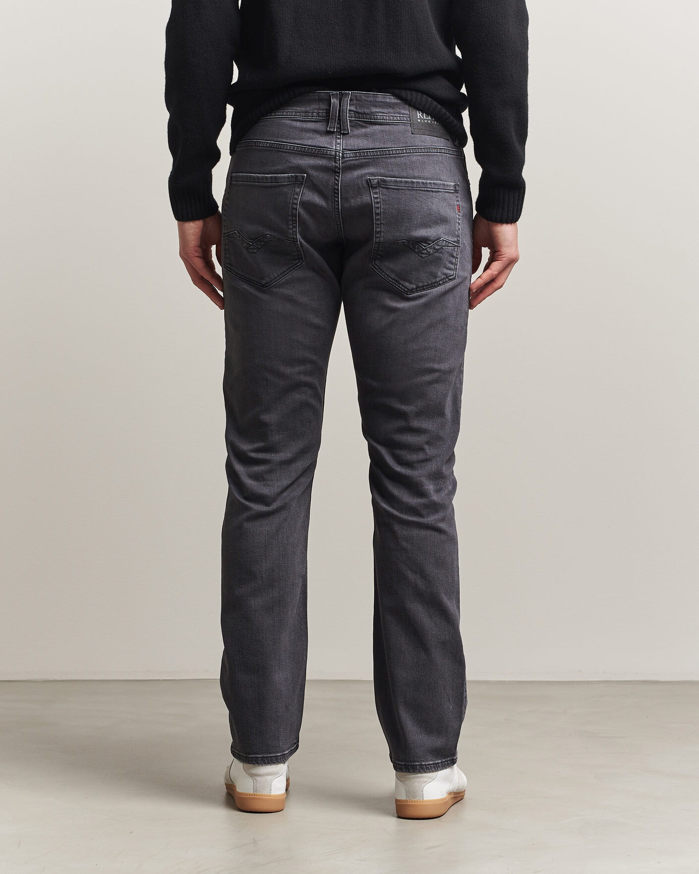 Herr | Byxor | Replay | Rocco Comfort Fit Powerstretch Jeans Black