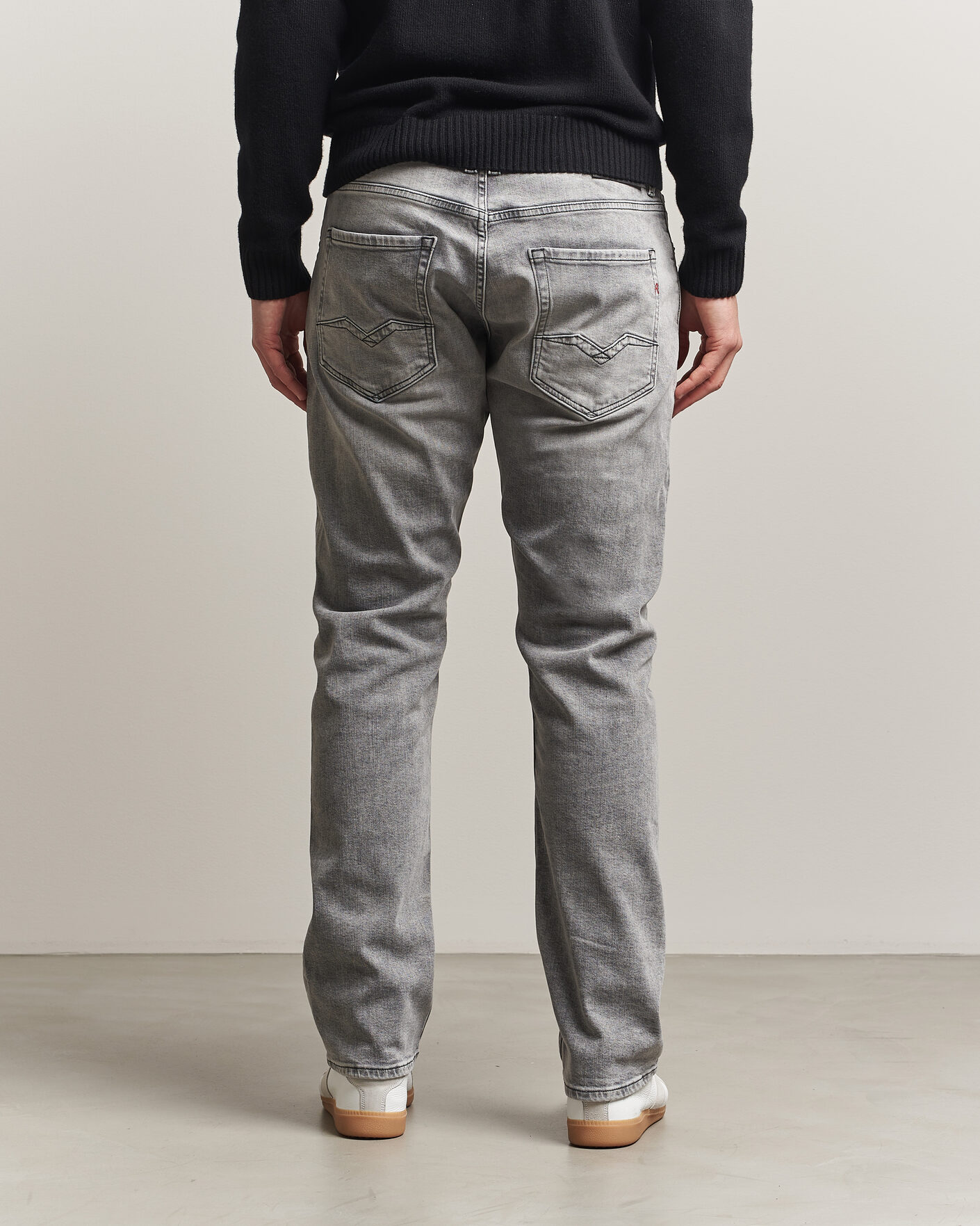 Herr | Byxor | Replay | Rocco Comfort Fit Stretch Eco Plus Jeans Washed Grey