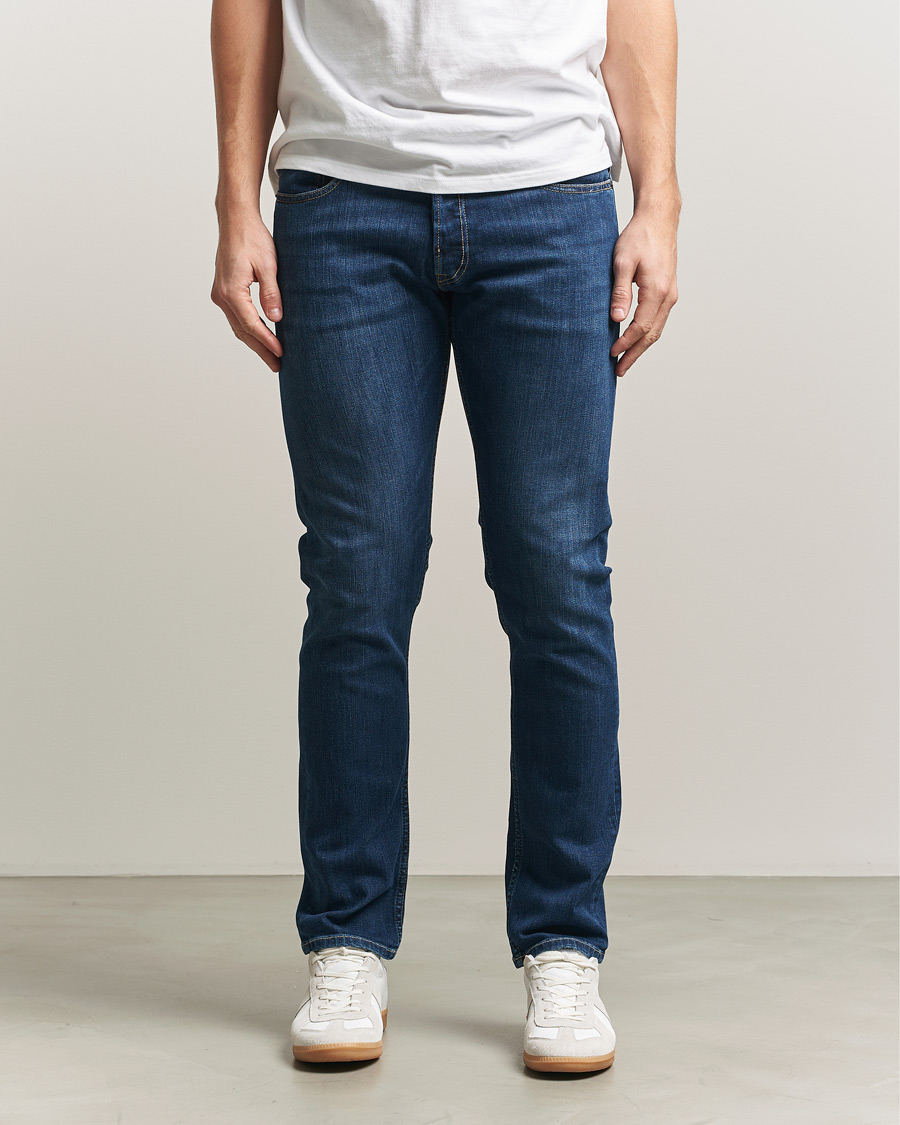 Herr | Jeans | Replay | Grover Straight Fit Powerstretch Jeans Medium Blue
