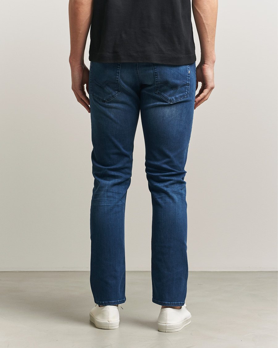 Herr | Jeans | Replay | Grover Straight Fit Hyperflex Jeans Dark Blue