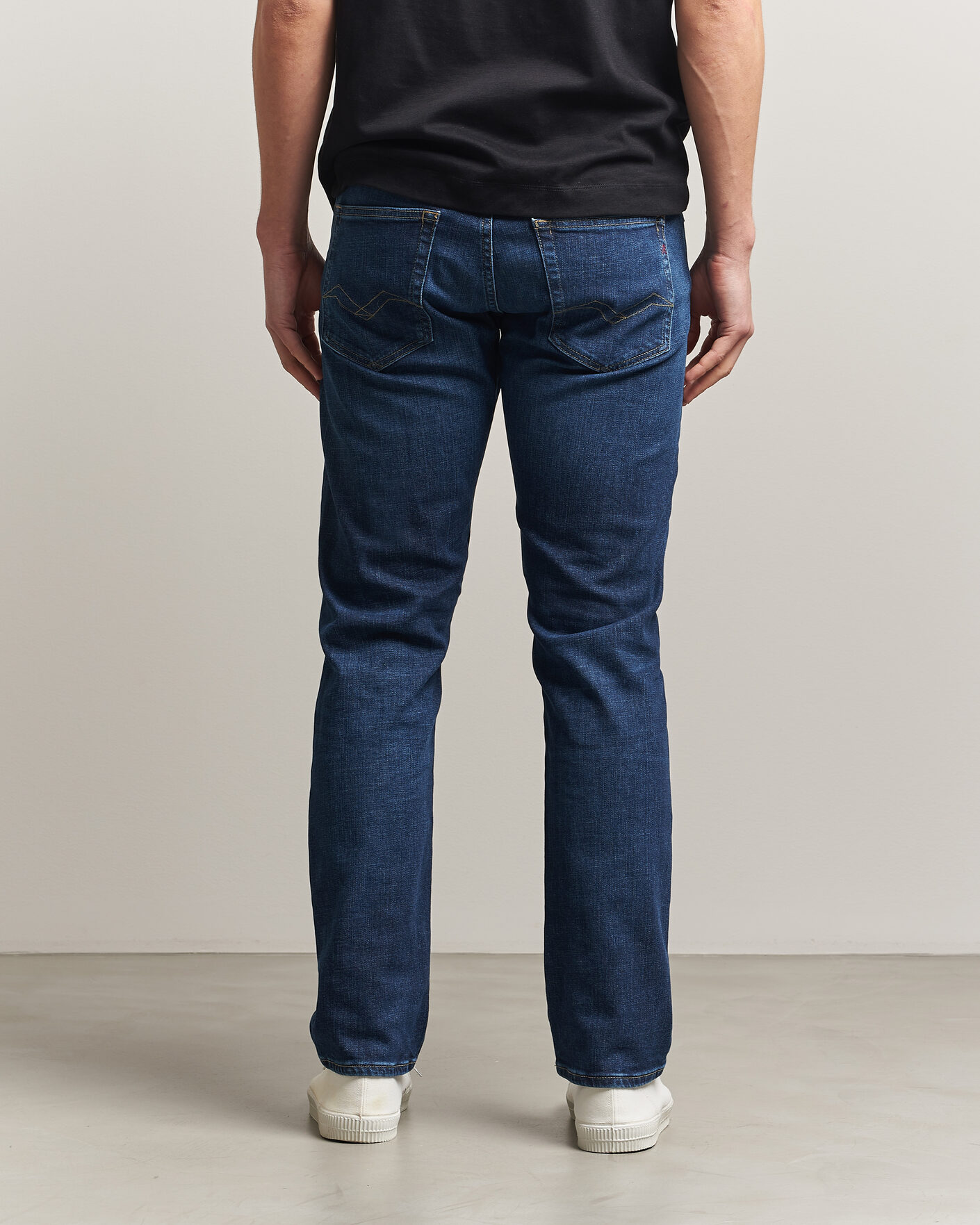 Herr | Jeans | Replay | Grover Straight Fit Stretch Heritage Jeans Dark Blue