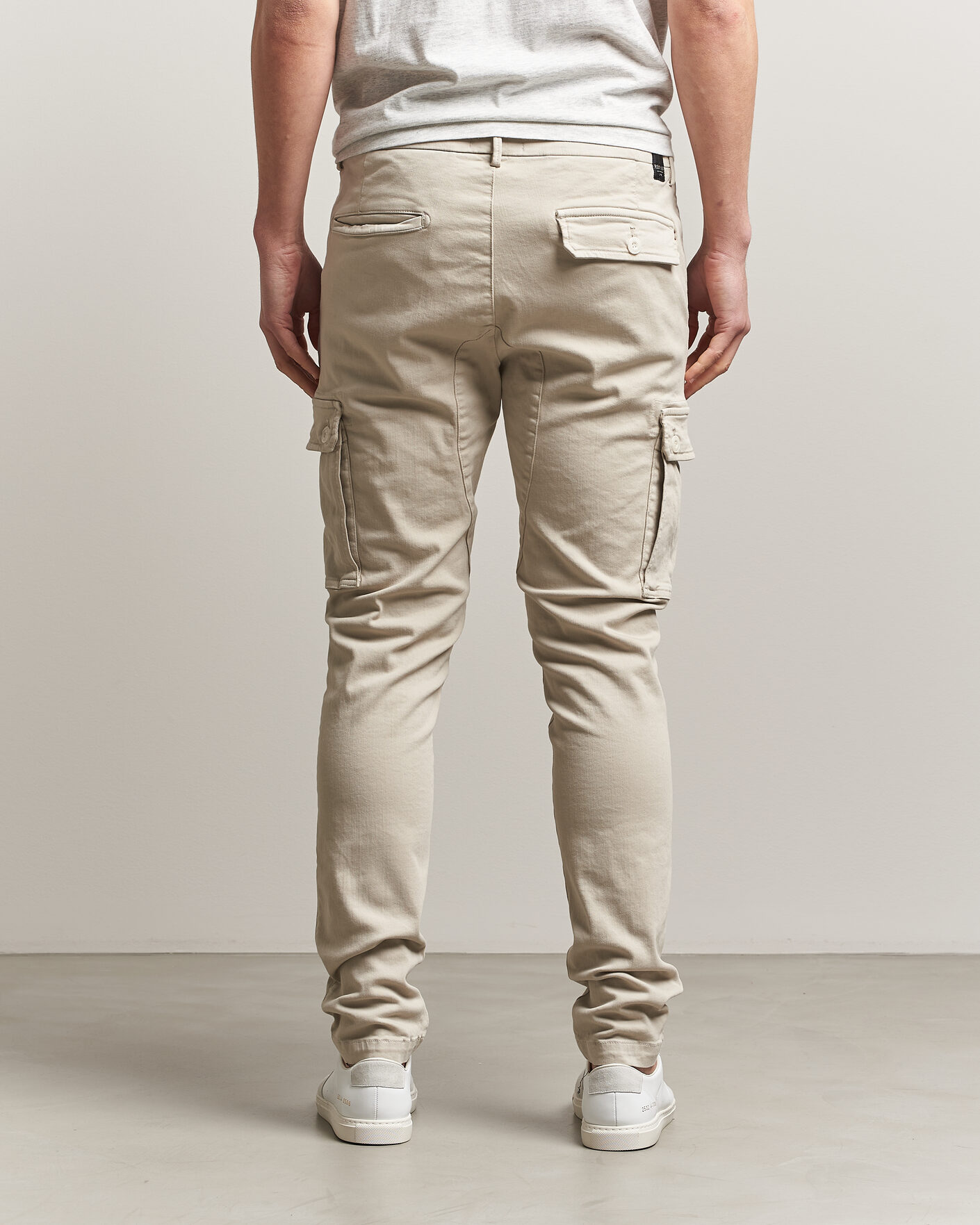 Herr | Byxor | Replay | Jaan Hyperflex Cargo Pants Ivory