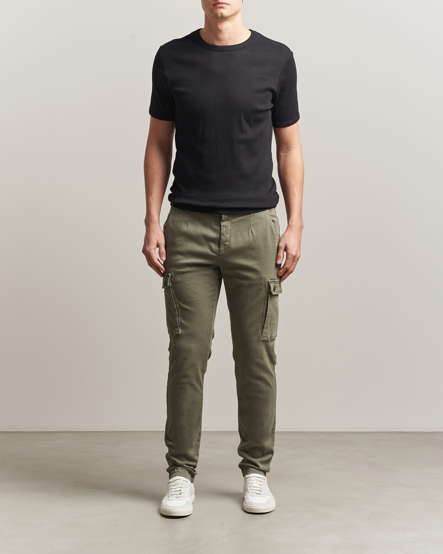 Herr | Byxor | Replay | Jaan Hyperflex Cargo Pants Military Green