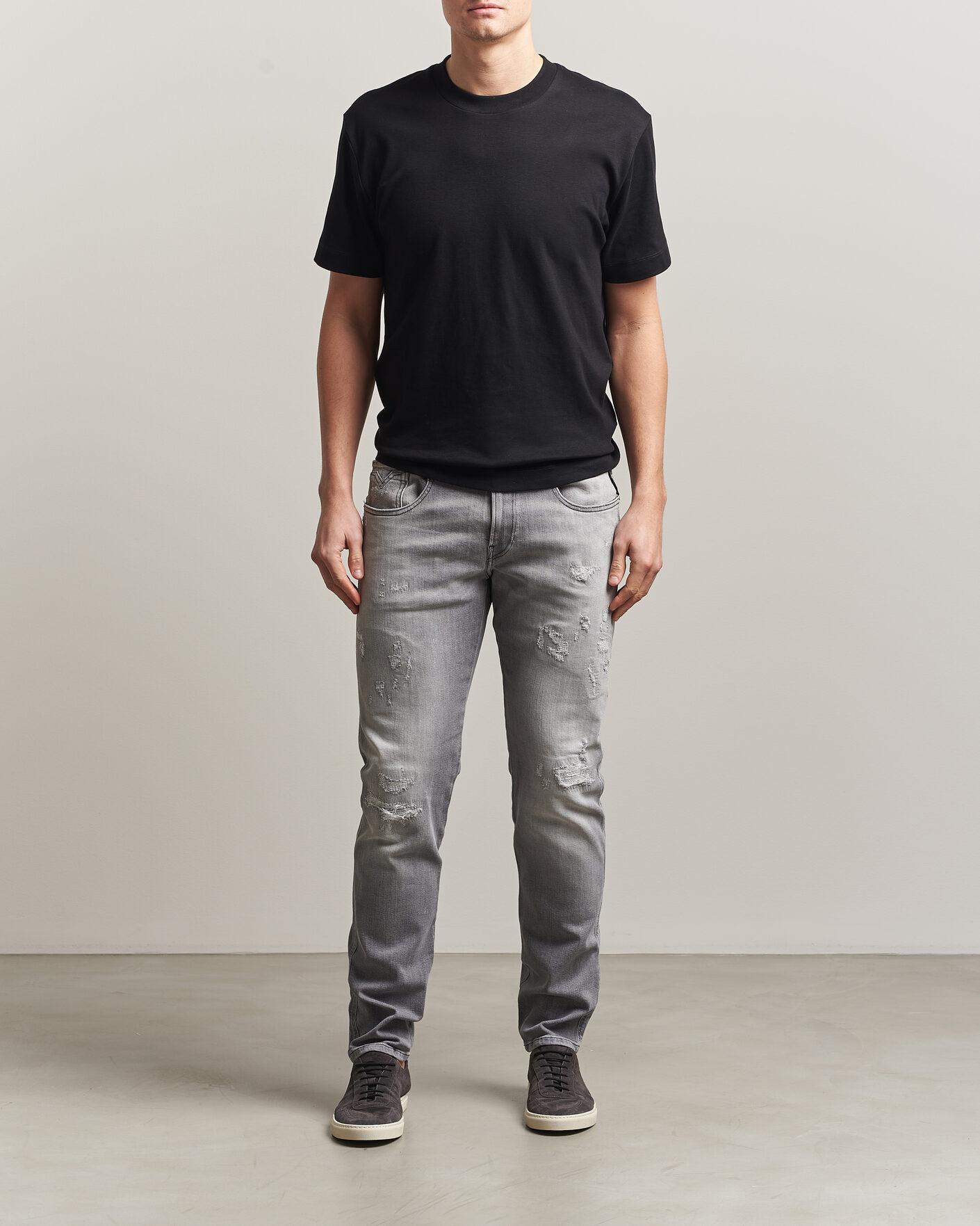 Herr | Jeans | Replay | Anbass 20 Year Wash Jeans Washed Grey