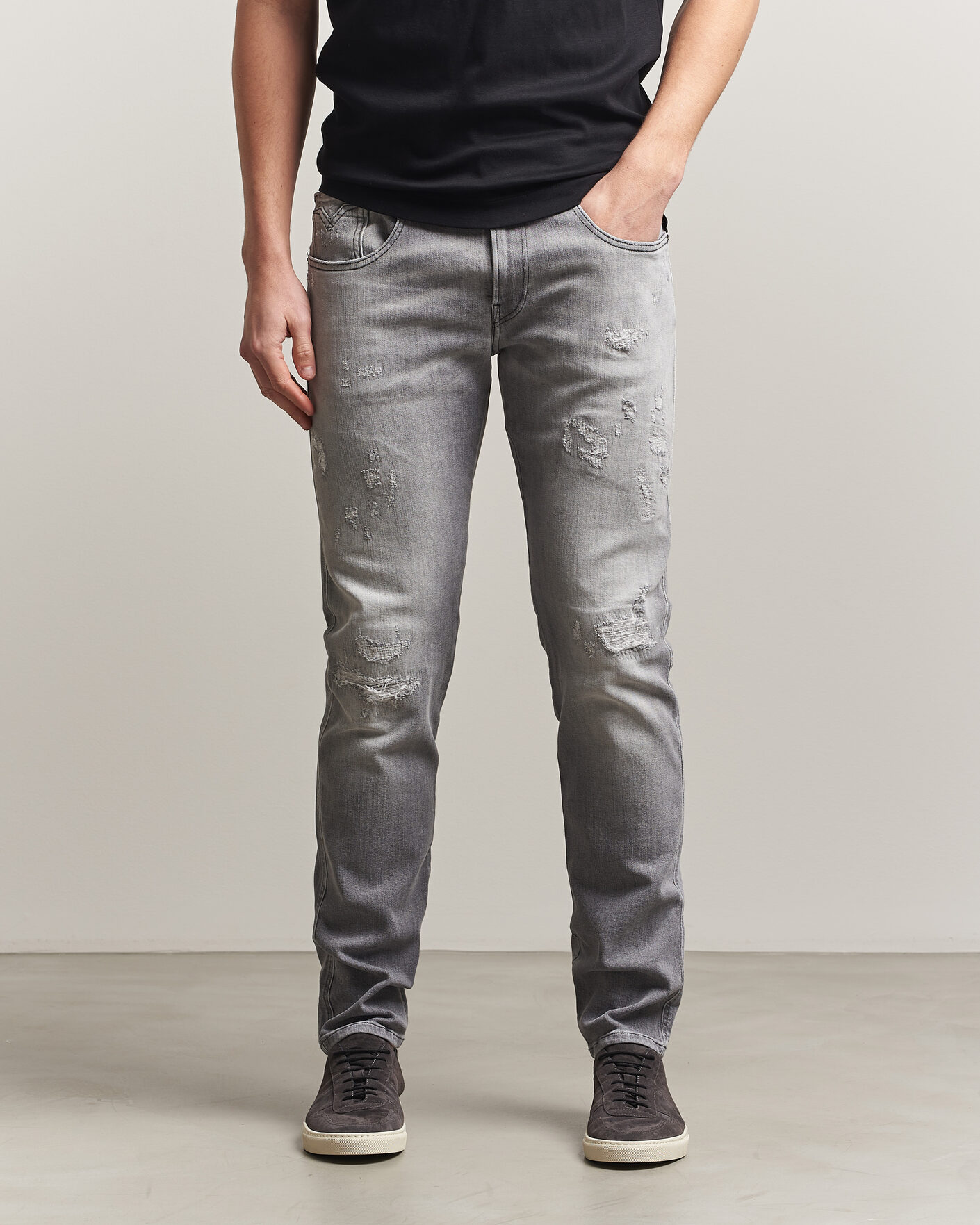 Herr | Jeans | Replay | Anbass 20 Year Wash Jeans Washed Grey