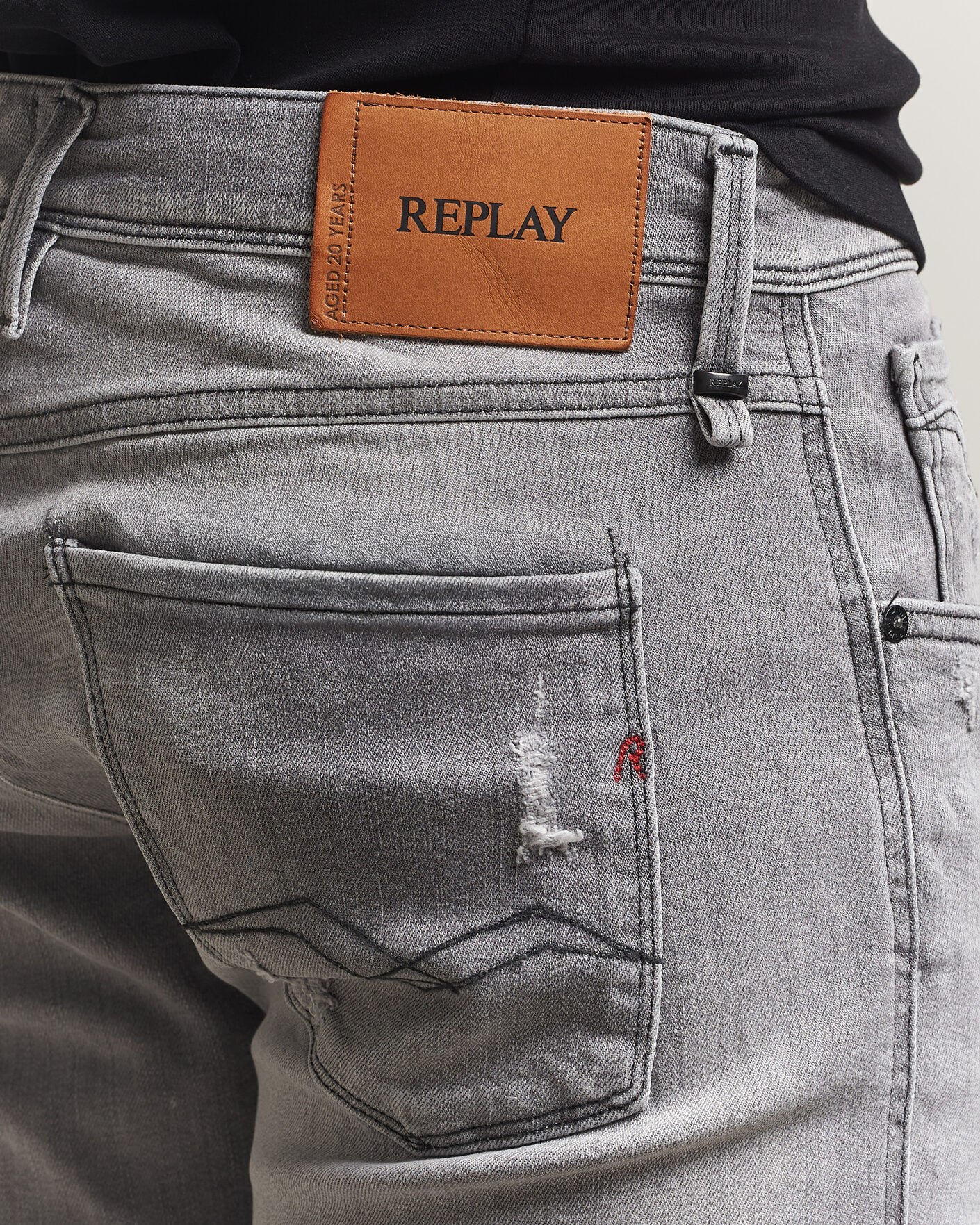 Herr | Jeans | Replay | Anbass 20 Year Wash Jeans Washed Grey