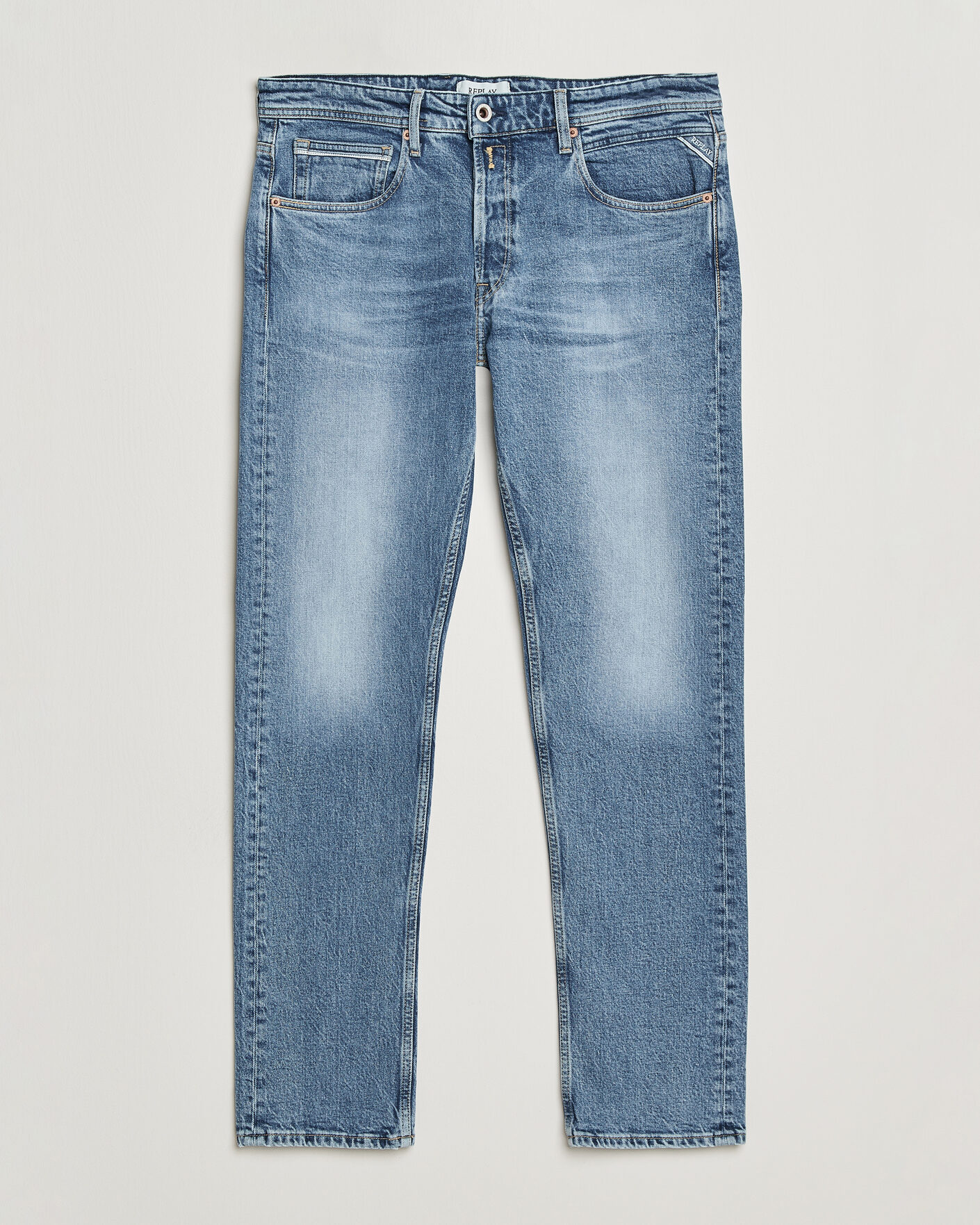 Herr | Jeans | Replay | Grover Heritage Original Stretch Jeans Light Blue